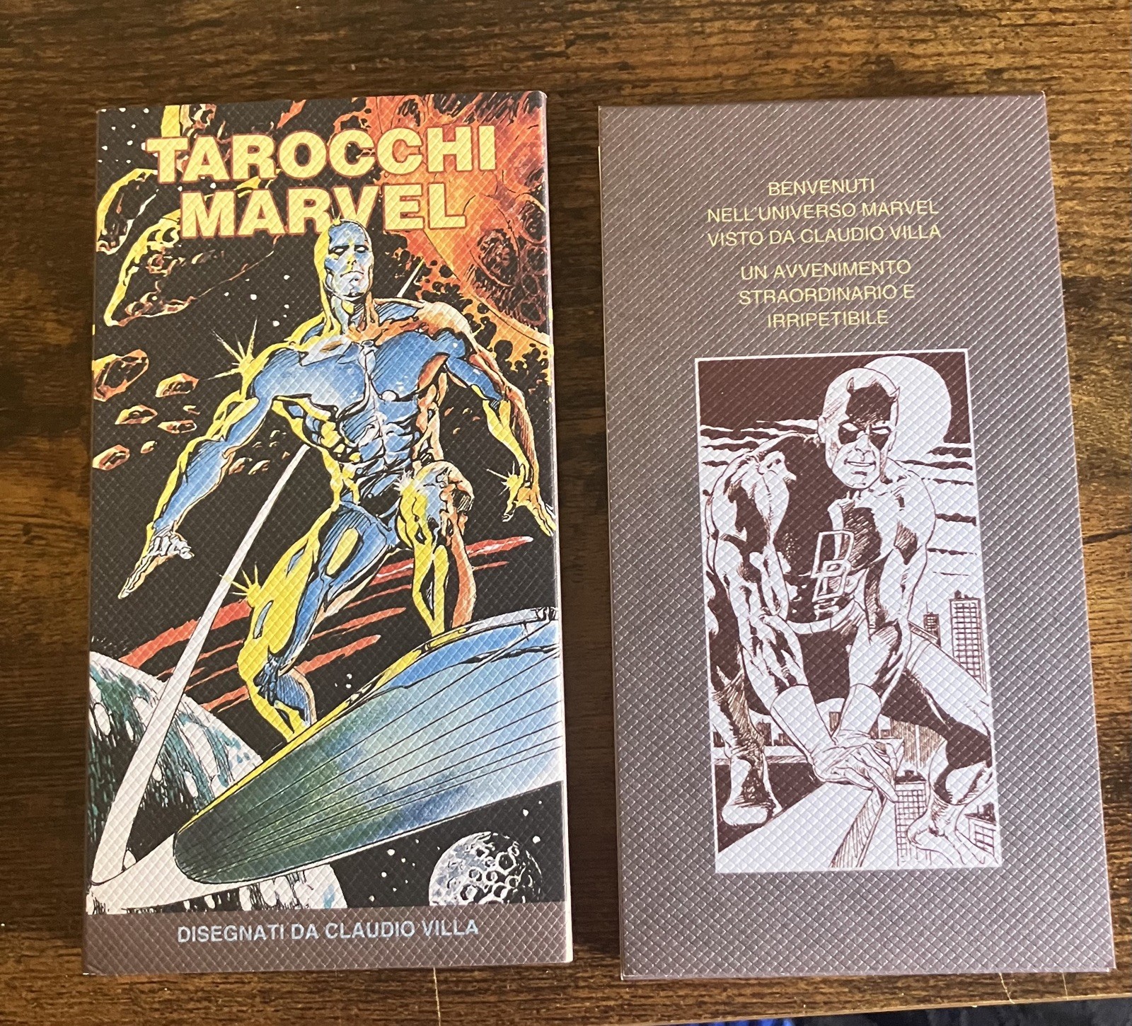 1995 Tarocchi Marvel Tarot Deck ITALY Complete – SpiderMan Wolverine Superheros