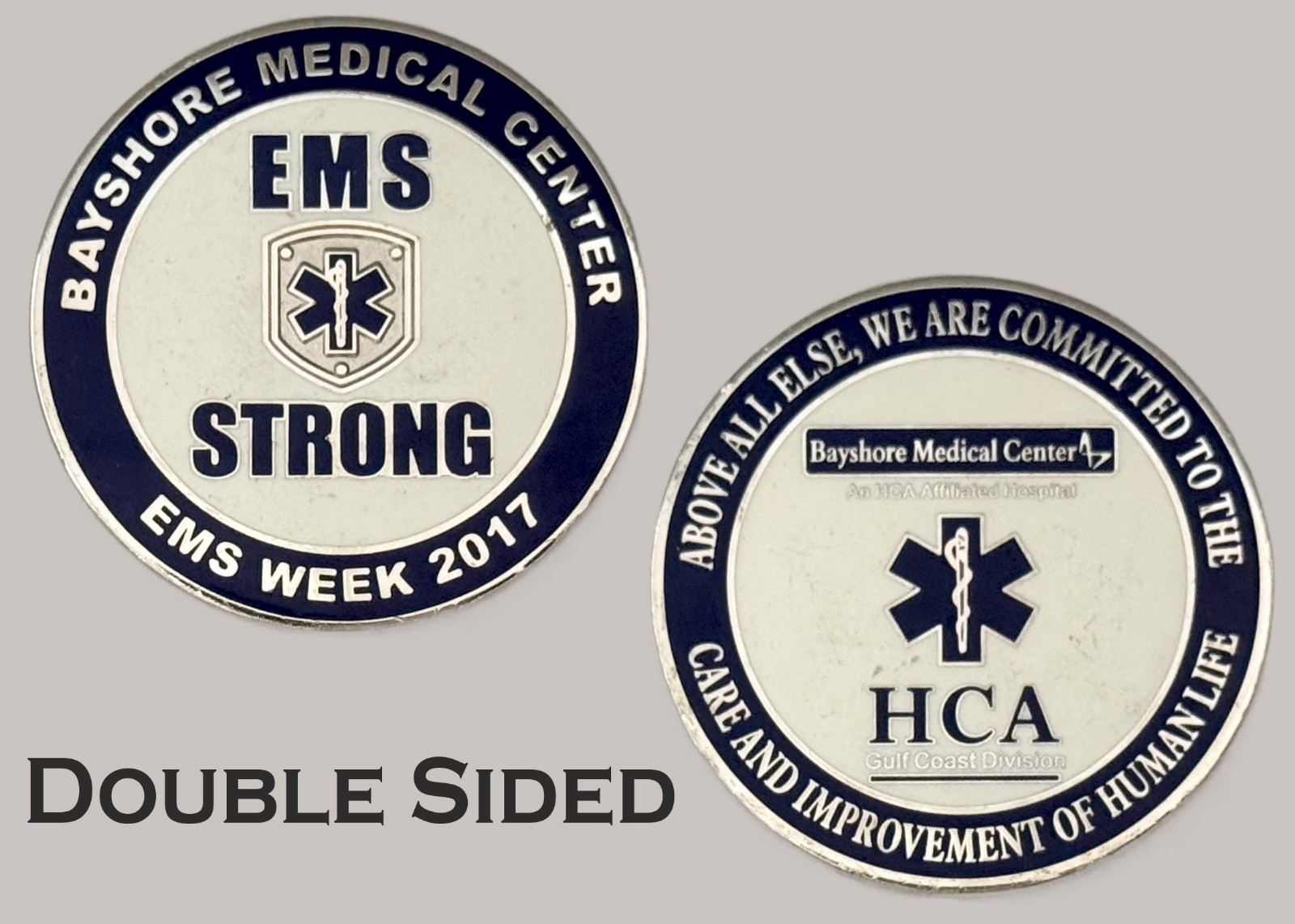 Bayshore Medical Center EMS Week 2017 Challenge Coin  J#29
