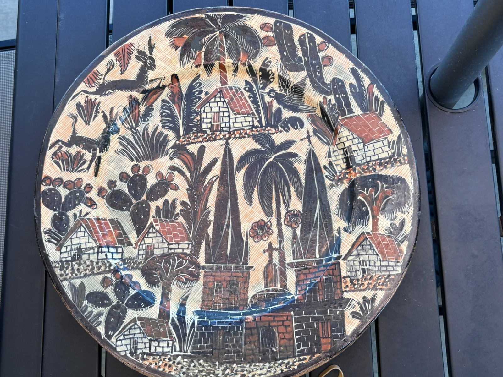 Vintage Tlaquepaque Mexico Lucano Petatillo 15