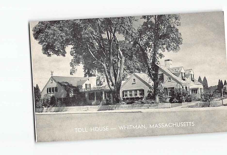 Postcard Toll House Whitman Massachusetts USA