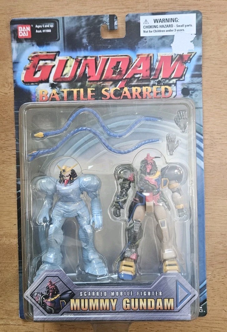 Gundam Battle Scarred Mummy Mobile Fighter Bandai Toonami Cartoon Network 11433