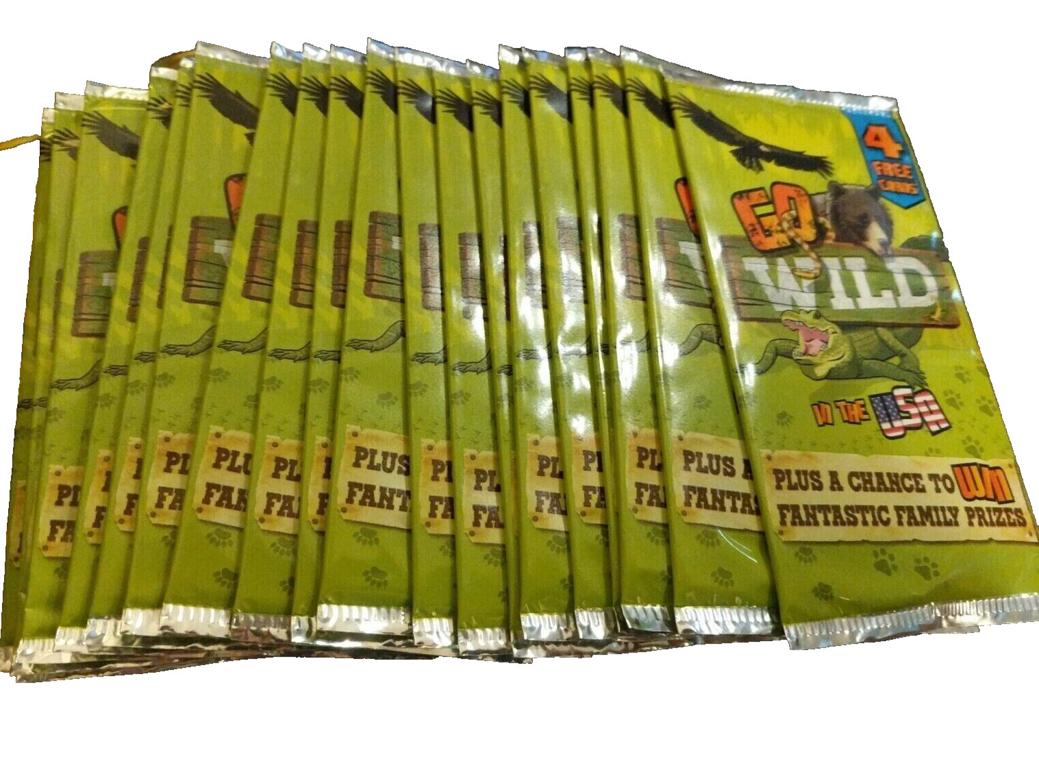 GO WILD IN THE USA TRADING CARDS WINN DIXIE BI-LO PICK ANY CARD YOU NEED