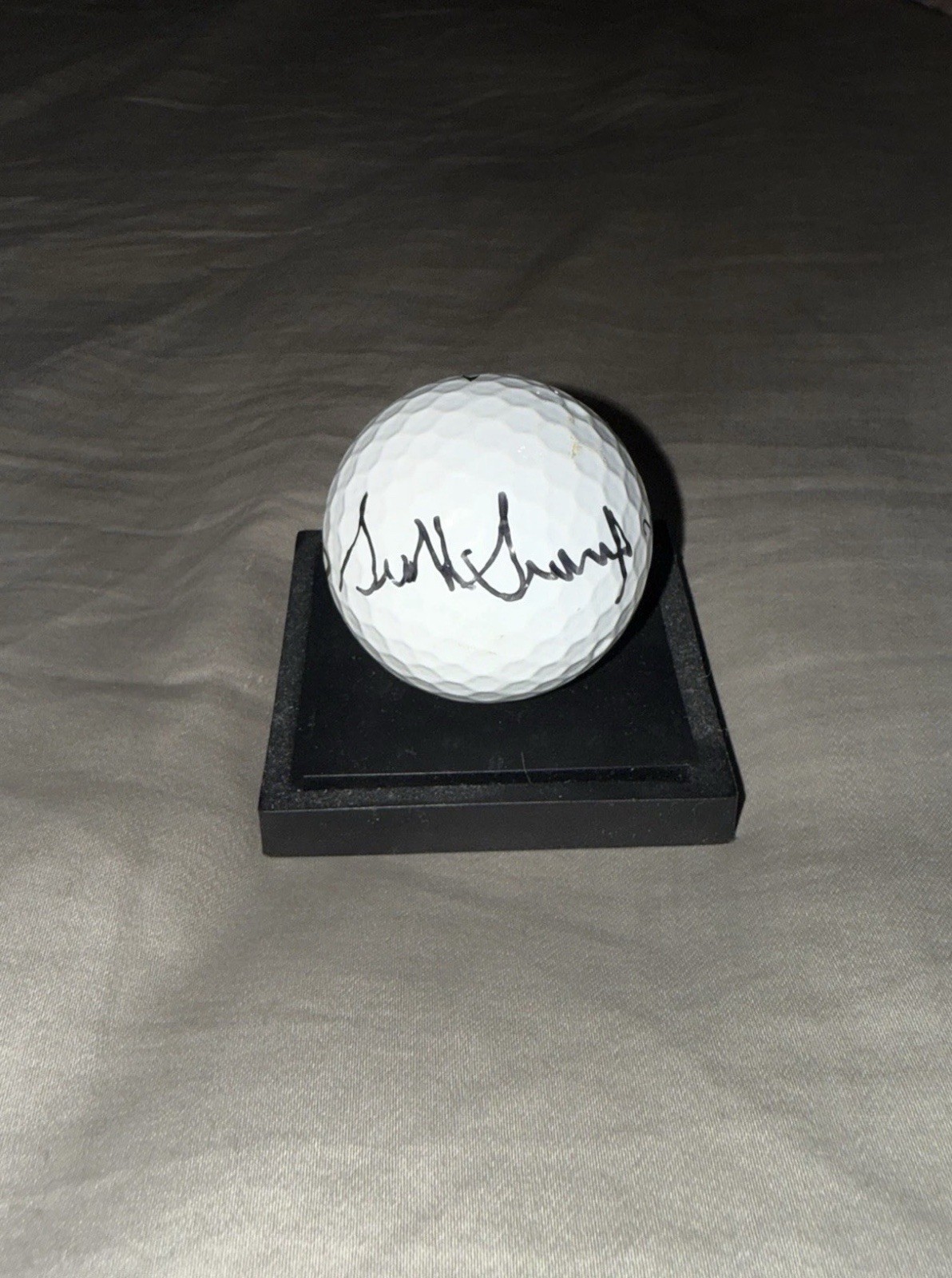 Donald Trump Autographed Callaway Golf Ball