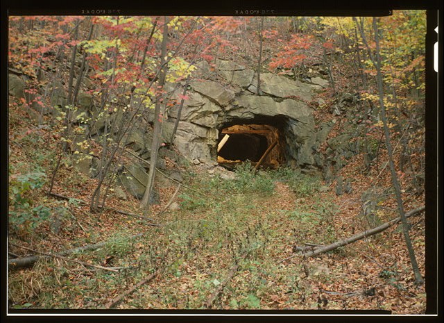 East Broad Top Railroad West Portal Pennsylvania 1900s Tunnel Entrance