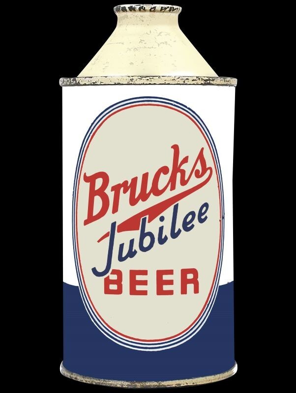 Brucks Jubilee Beer of Cincinnati Can Themed NEW 28\