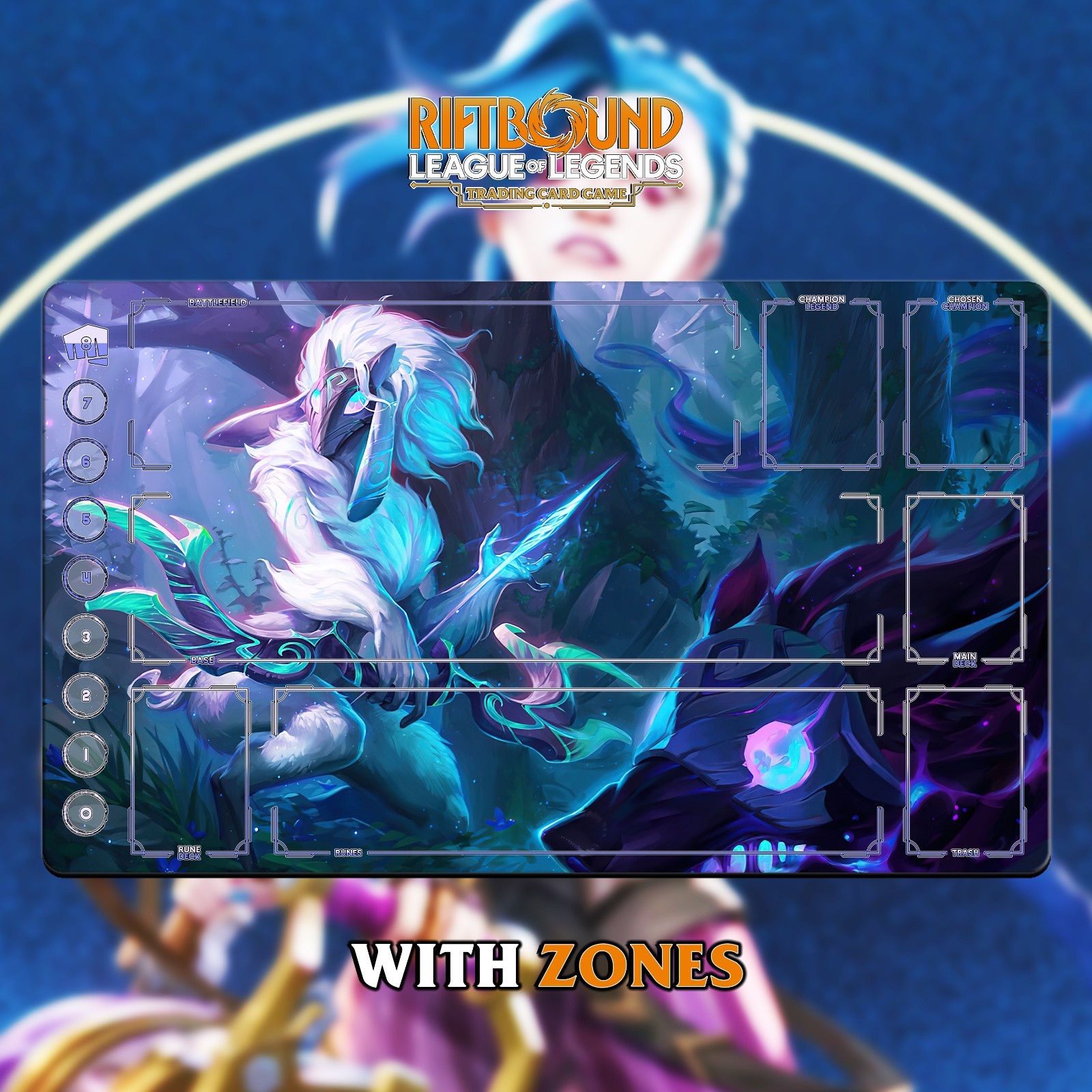 RIFTBOUND LOL TCG Playmat 24x14\
