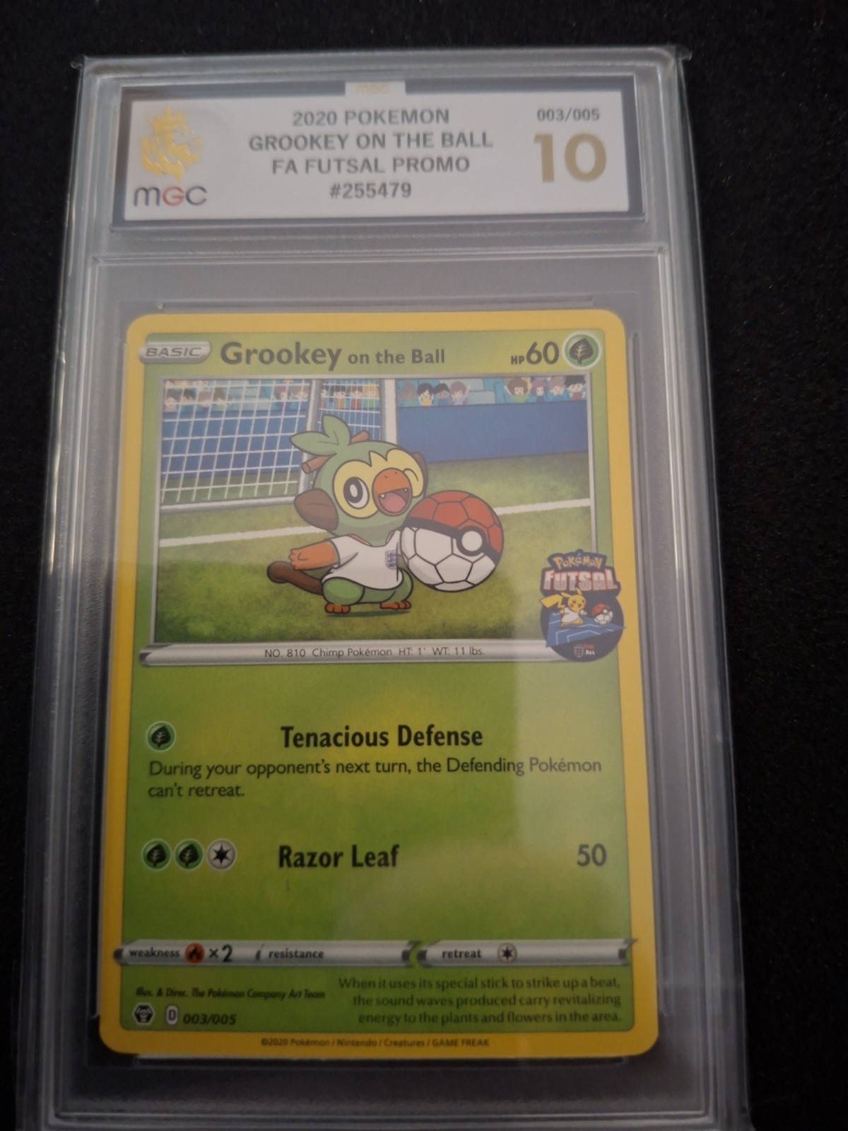Grookey on the Ball - (Pokemon Futsal) MGC 10