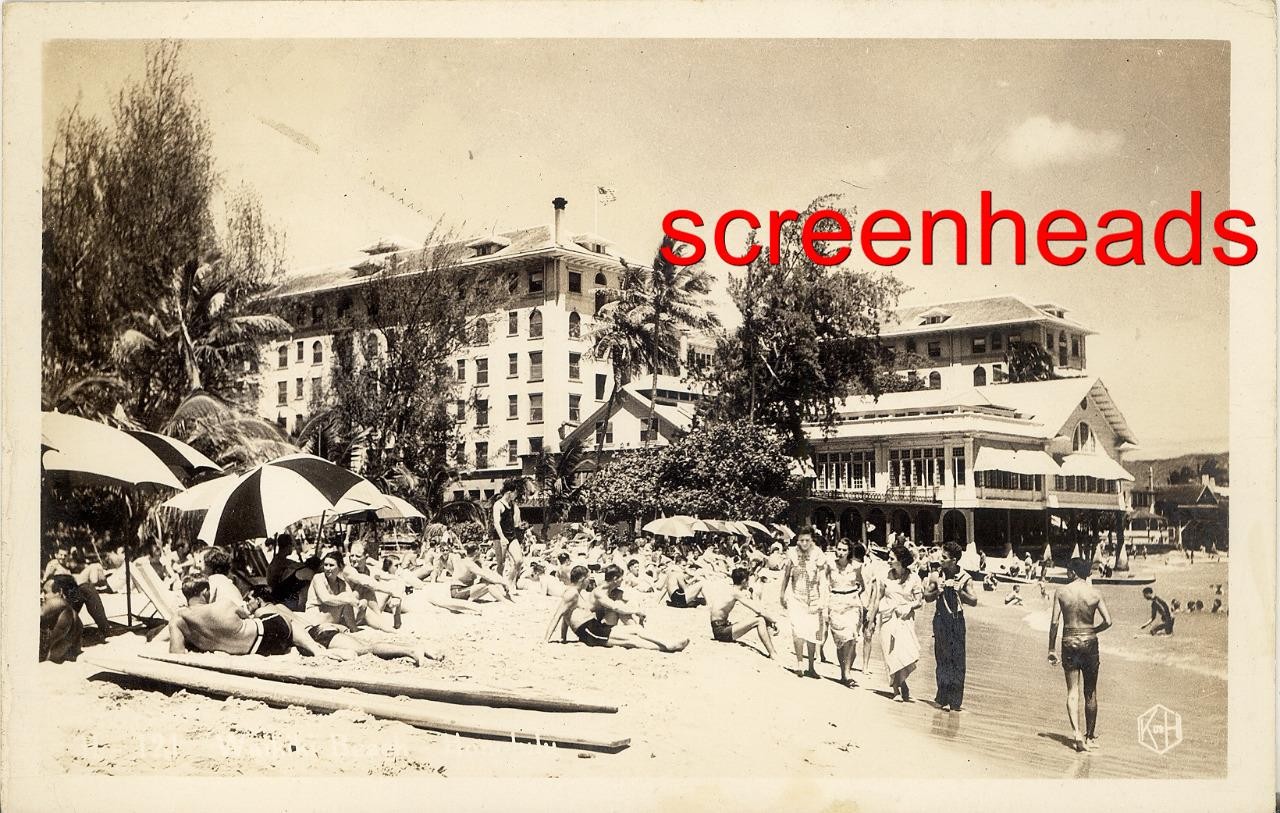 WWII 1945 RPPC PHOTO HAWAII \