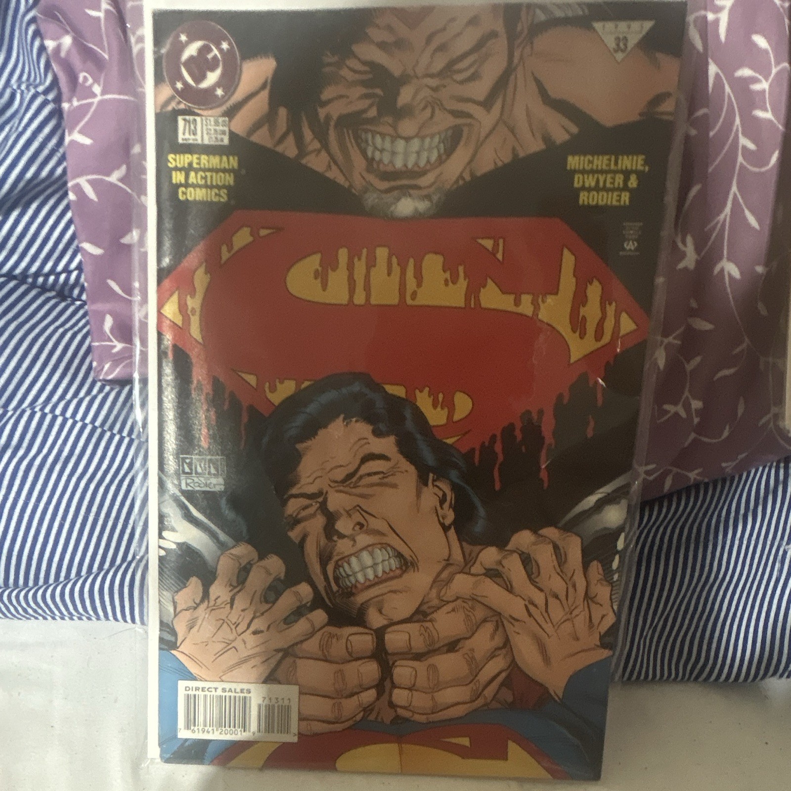 Action Comics #713 (DC Comics) Superman Direct Superheroes Michelinie Dwyer