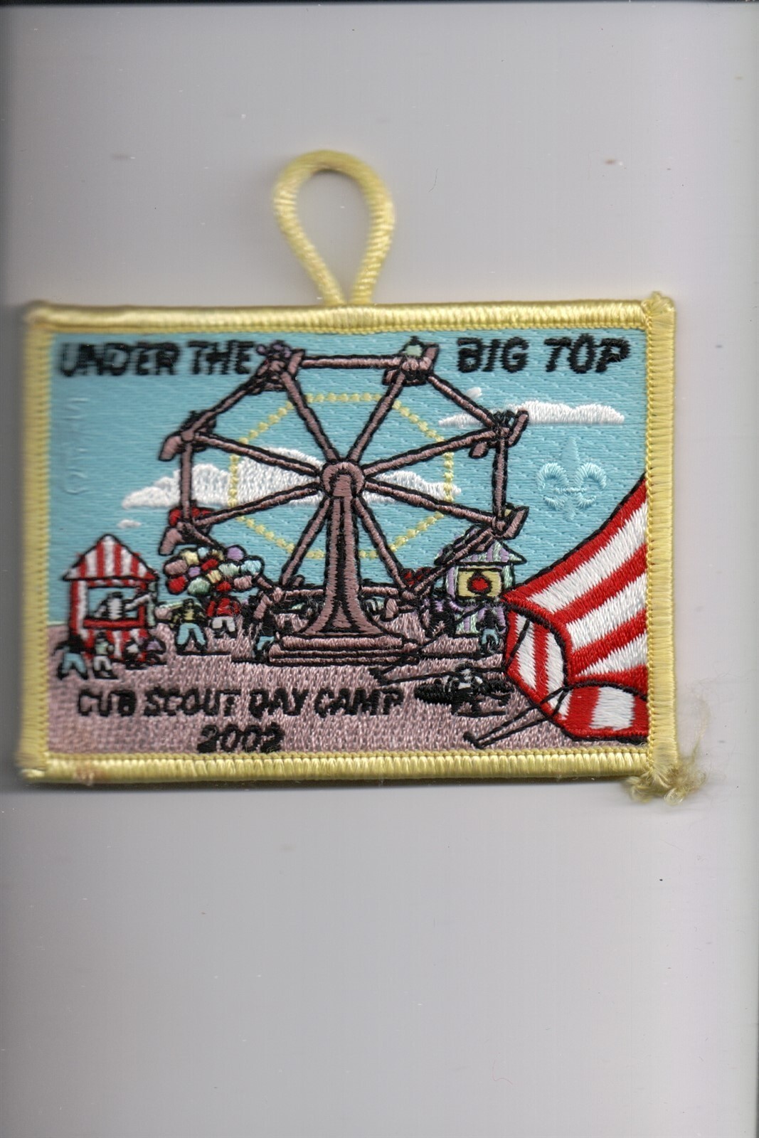 2002 Cub Scout Day Camp Under The BIg Top patch