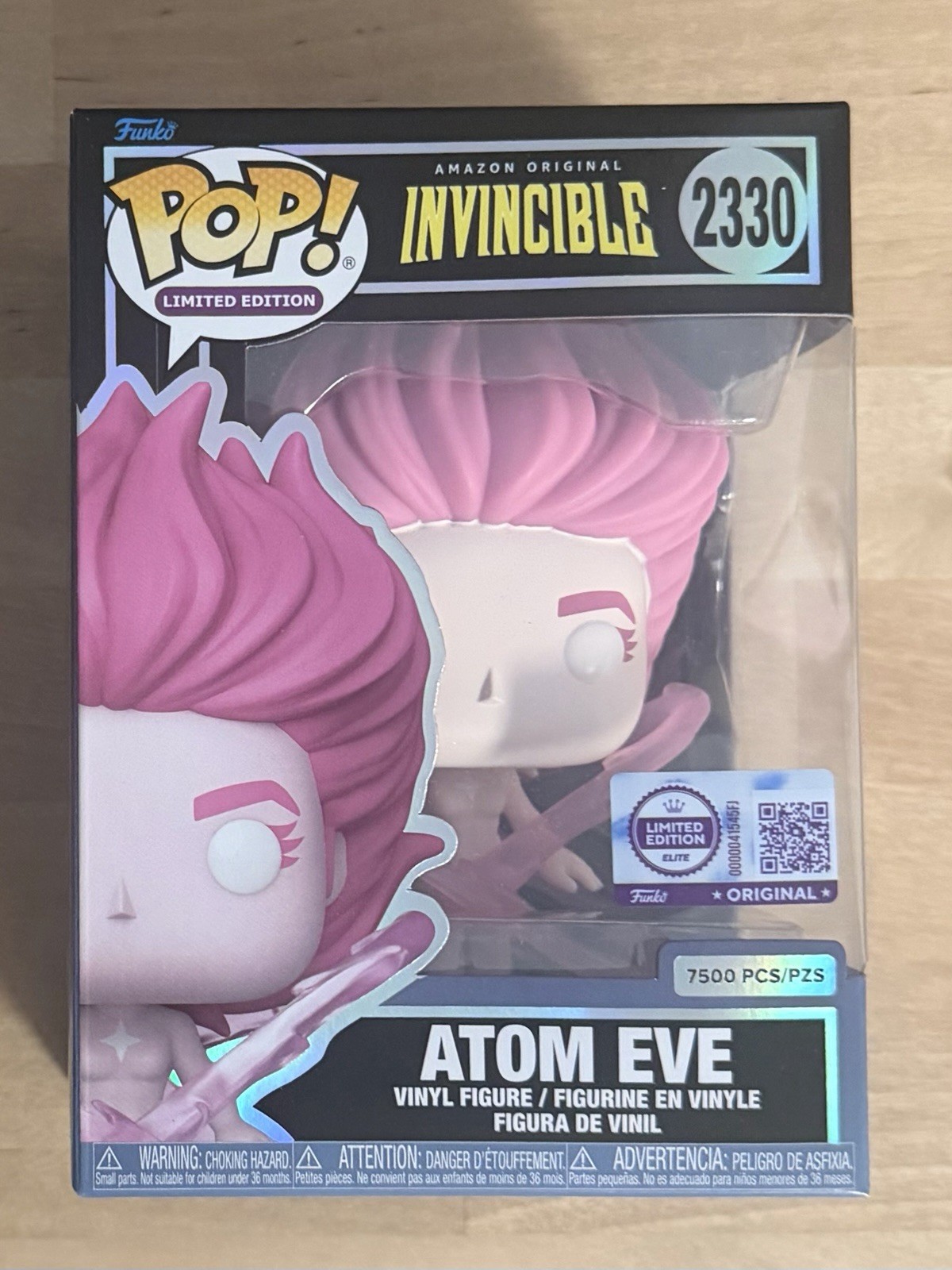 Funko Pop Invincible Atom Eve Pink Energy #2330 LE /7500 Limited Ed New IN HAND