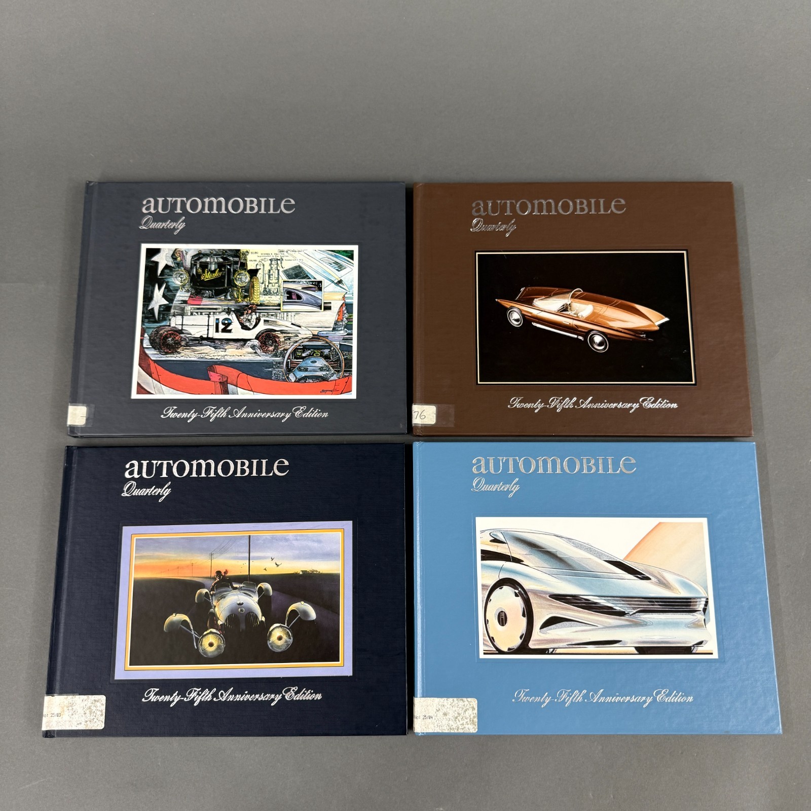 AQ Automobile Quarterly Vol 25 Complete Issues 1-4 Hardcover 1987 Vintage Car AQ Automobile Quarterly Vol 25 Complete Issues 1-4 Hardcover 1987 Vintage Car