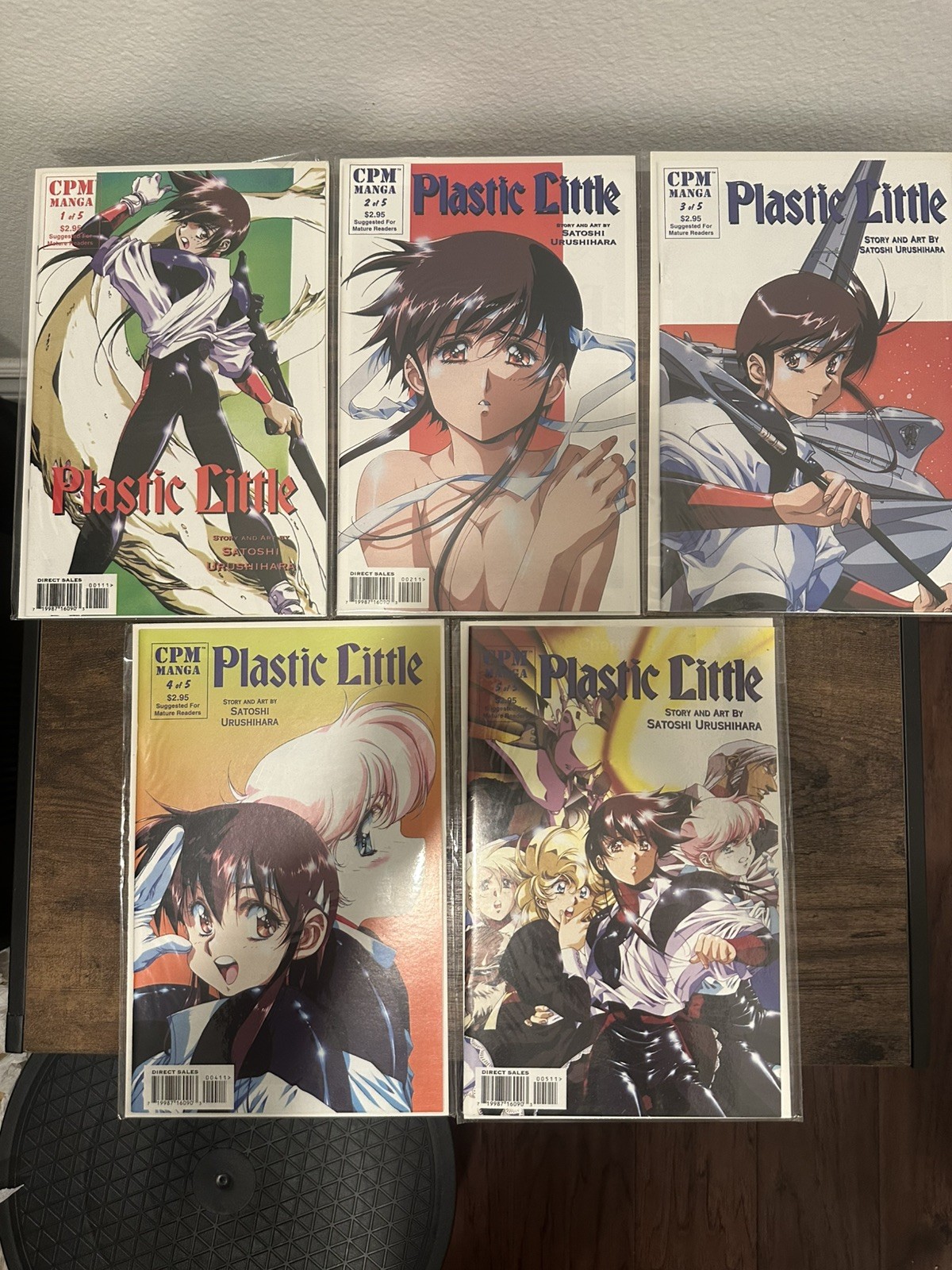 PLASTIC LITTLE #1 -5 Satoshi Urushihara CPM MANGA ( Complete) PLASTIC LITTLE #1 -5 Satoshi Urushihara CPM MANGA ( Complete)