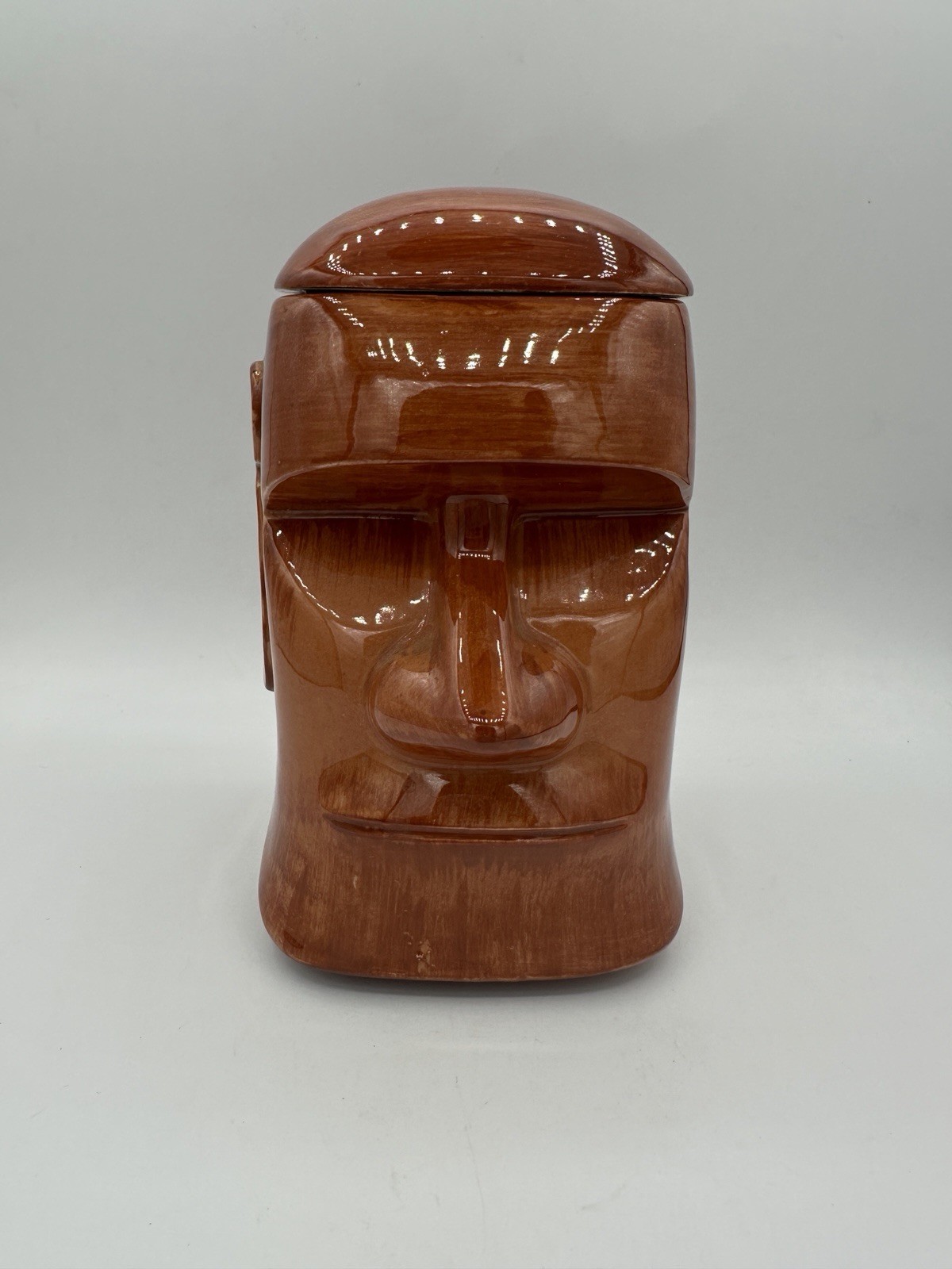 Vintage AKU AKU Las Vegas Tiki Mug Stardust Lounge OMC Japan With Lid