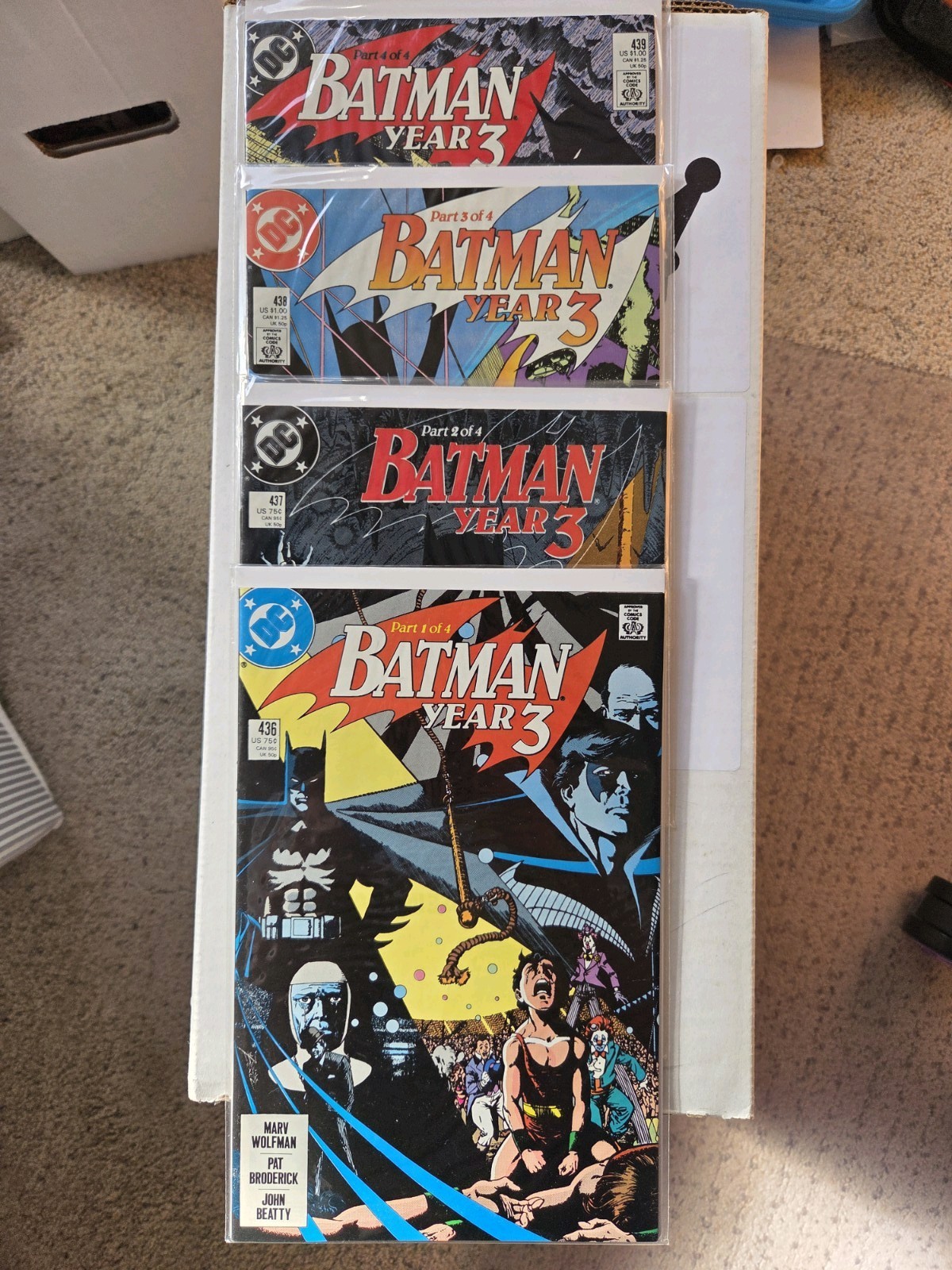 St. Jude Charity Sale DonationBatman: Year Three Full Set #1-4 🦇