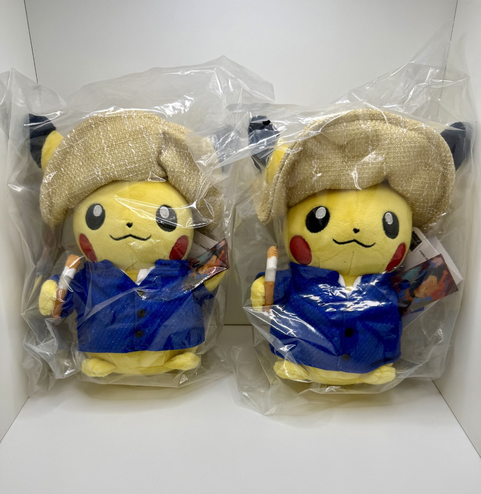 Pikachu Van Gogh Museum Pokemon Center Plush 7 inch - Limited Edition