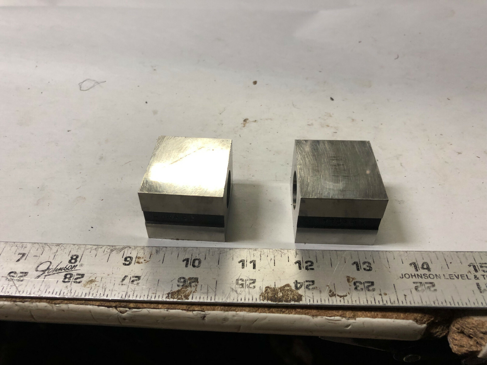 MACHINIST TOOLS LATHE MILL 2 Precision Ground  Set Up Blocks Plate Gage DrWx