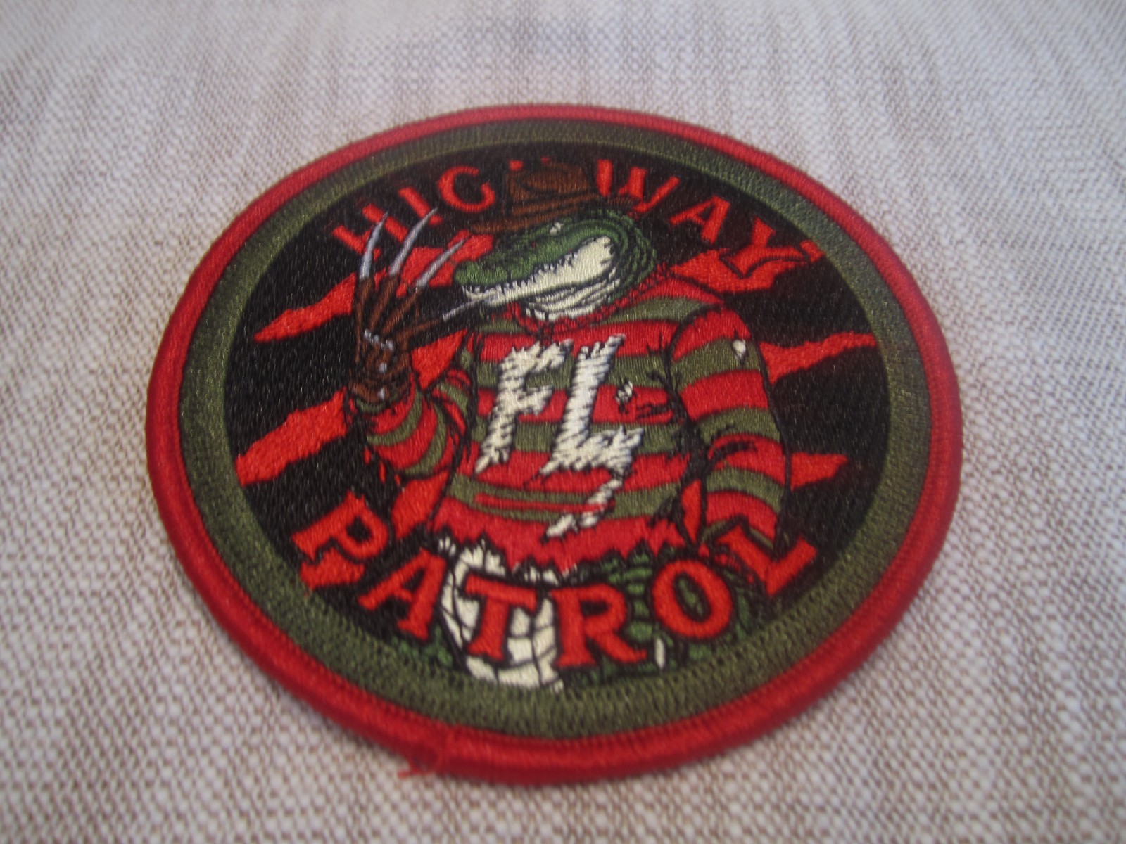 RARE 2026 Florida Highway Patrol FHP Police Halloween Patch WOW