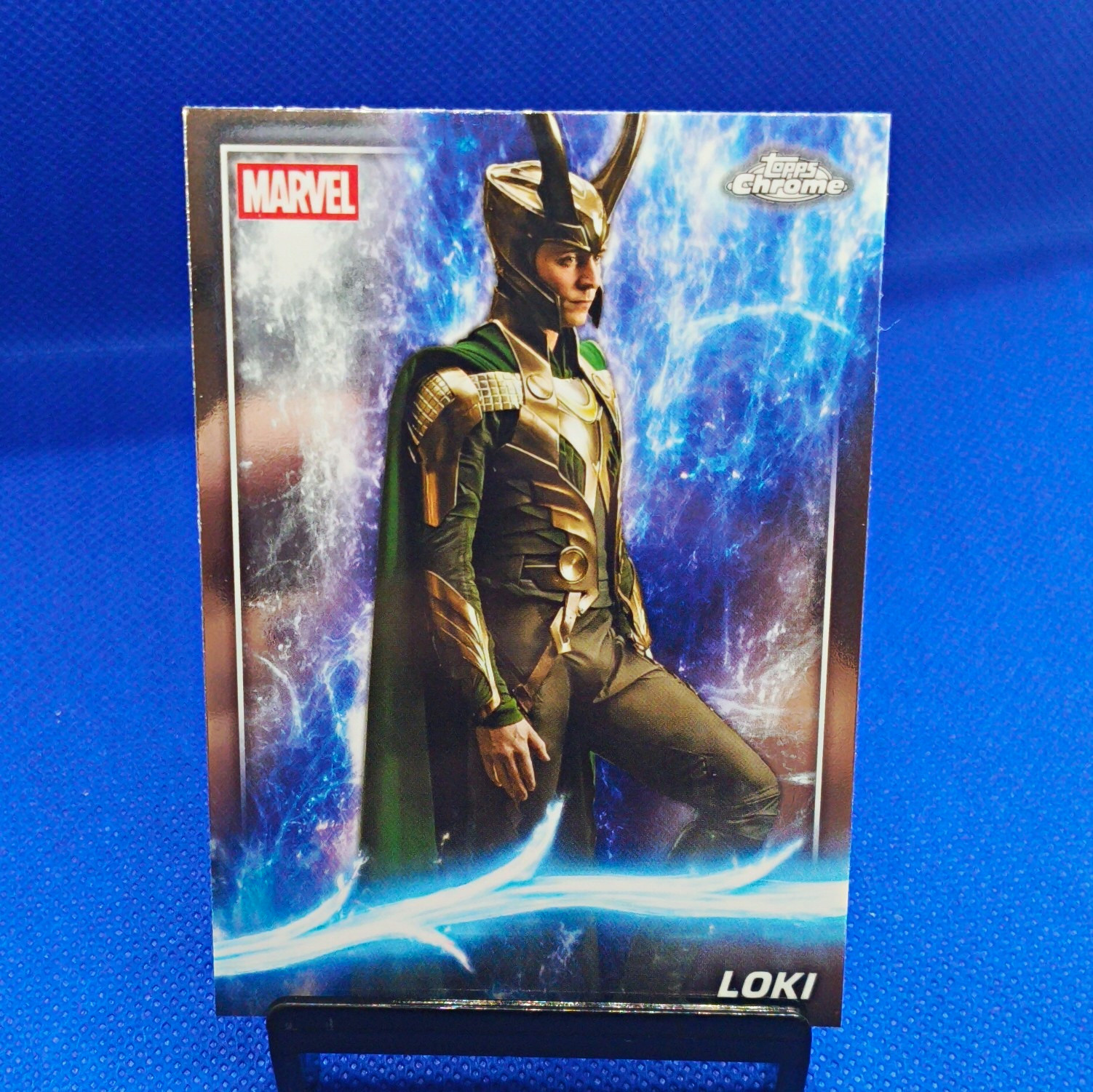 Topps 2025 Topps Chrome Marvel Phase One Loki Tom Hiddleston #19