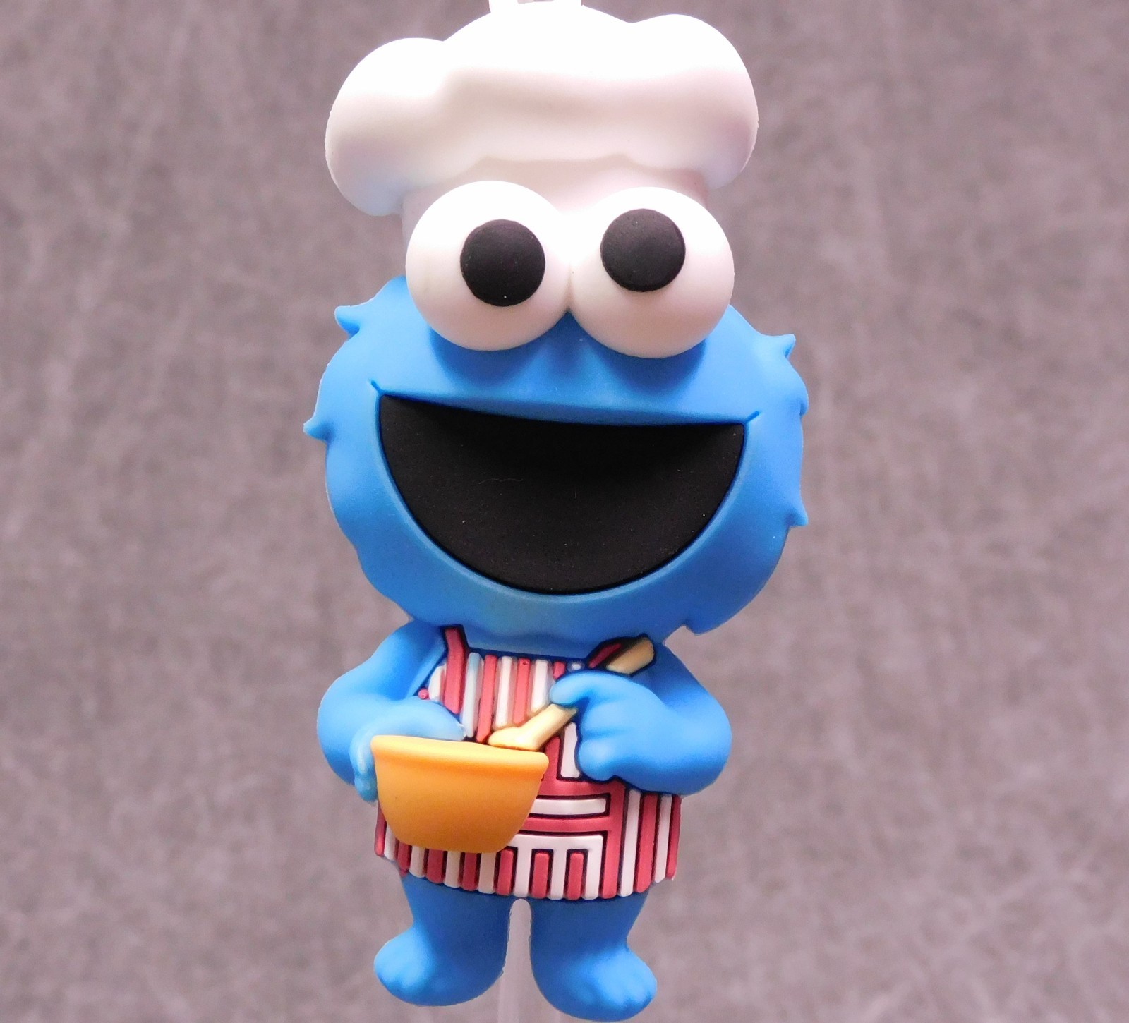 Sesame Street NEW * Cookie Monster Clip * Blind Bag Series 3 Key Chain Monogram