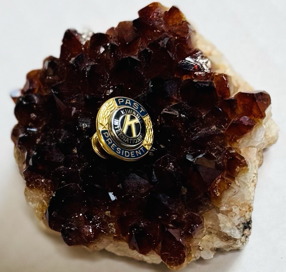 Vintage Kiwanis International - Past President Award Lapel Pin
