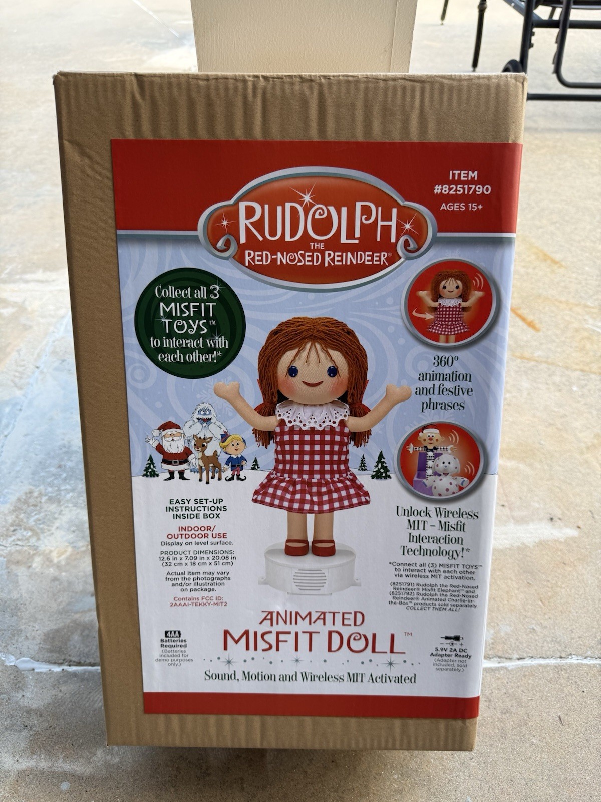 DOLLY Misfit Toy Doll for Sue Rudolph the Red-Nosed Reindeer Lowe's 2026 IN HAND DOLLY Misfit Toy Doll for Sue Rudolph the Red-Nosed Reindeer Lowe's 2026 IN HAND