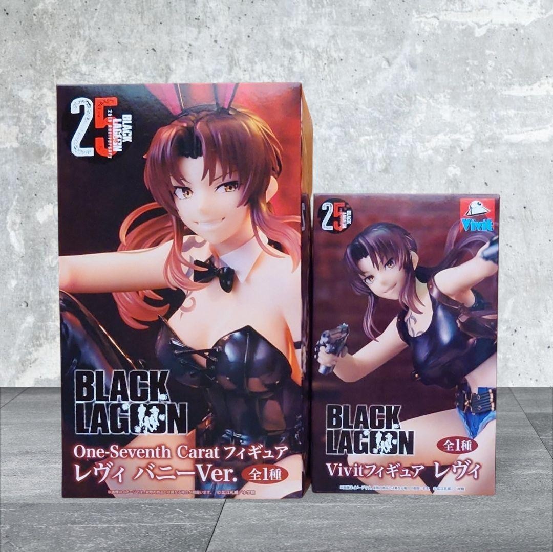 BLACK LAGOON One-Seventh Carat Vivit Figure Levi Bunny Ver Rebecca Lee Revy