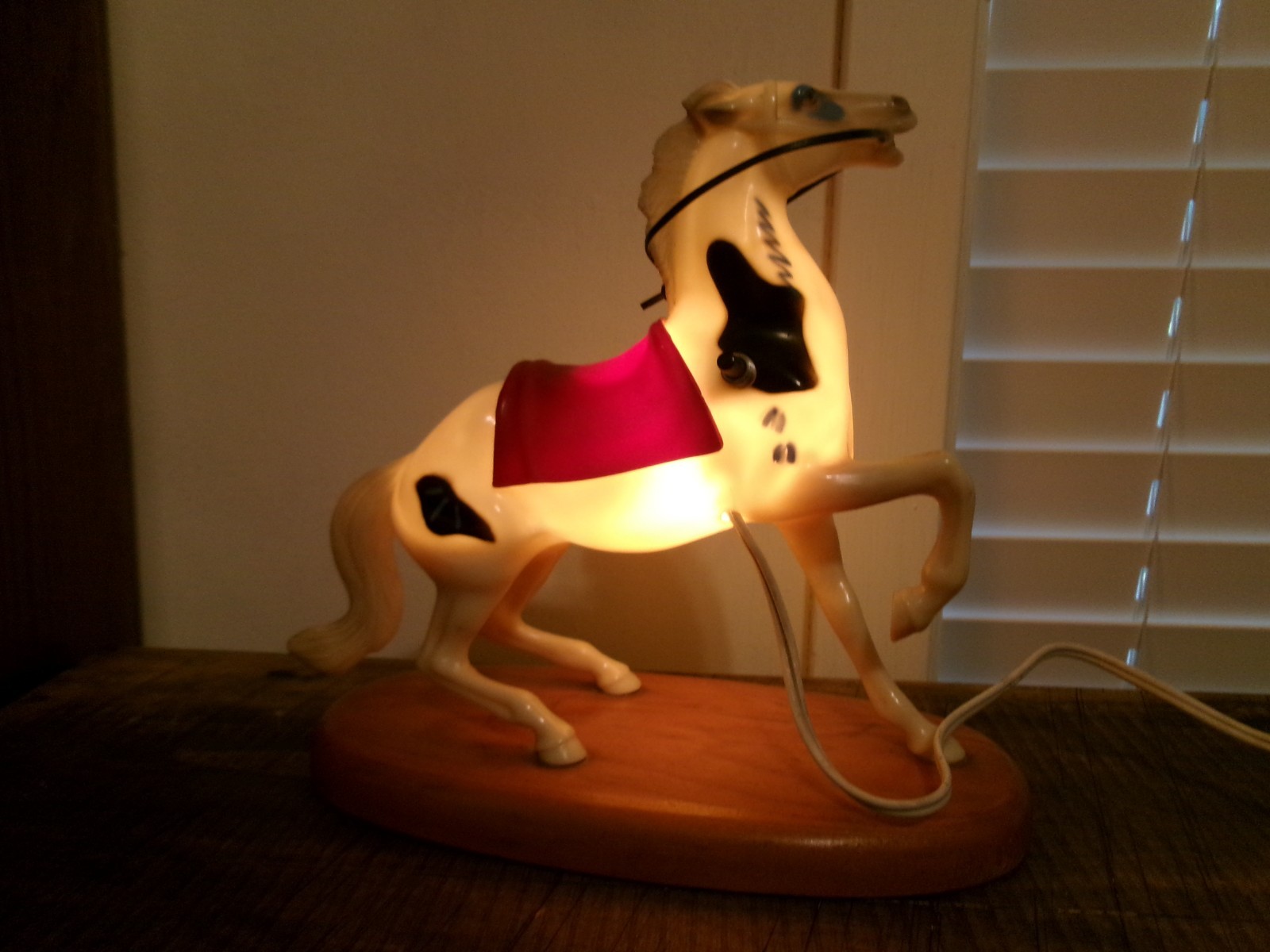 Hartland  Horse - RARE Original 1950-1960's Nightlight WORKS