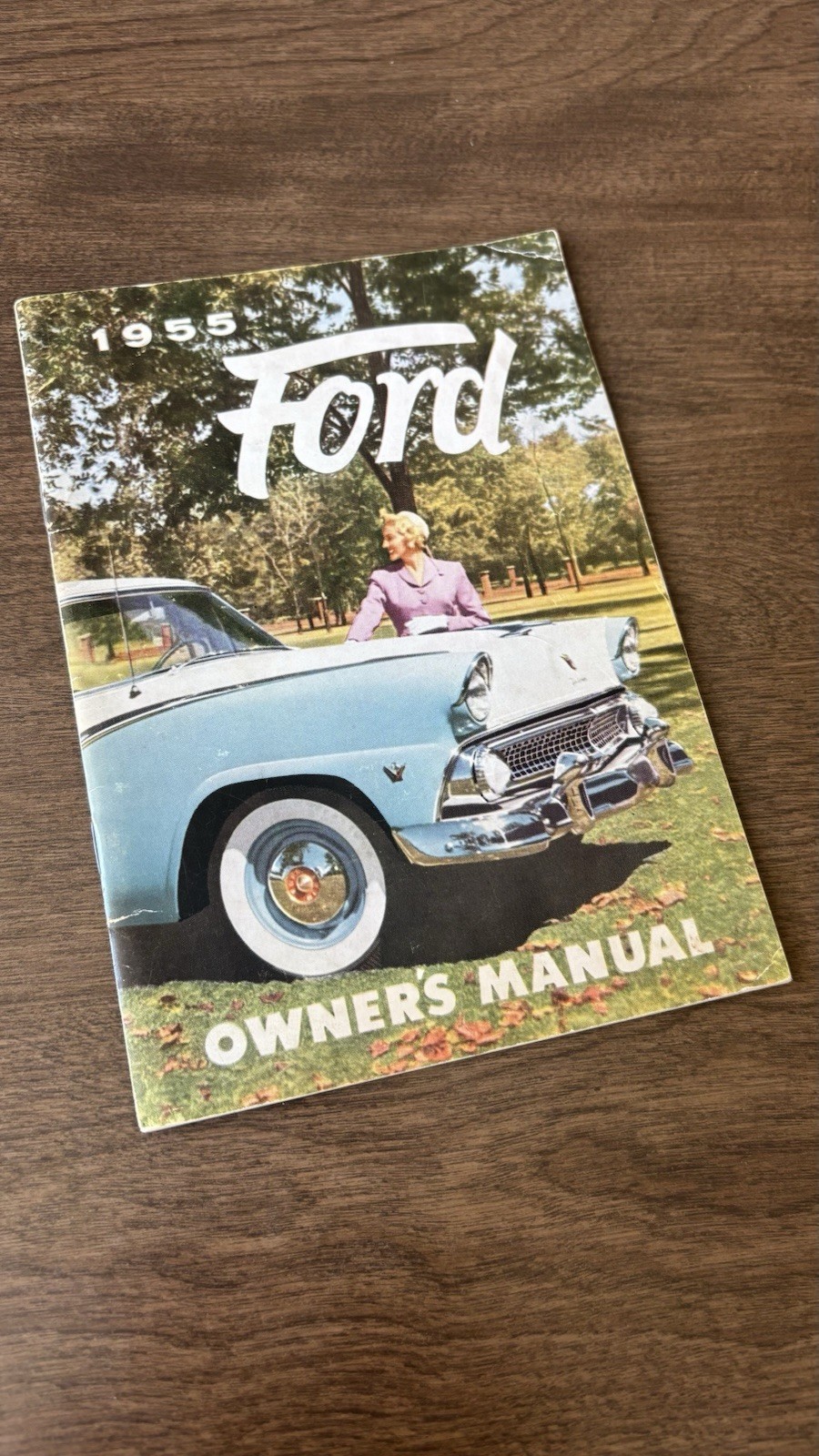 1955 Ford Owner’s Manual ORIGINAL Vintage 2nd Printing Revised Form 3692-55