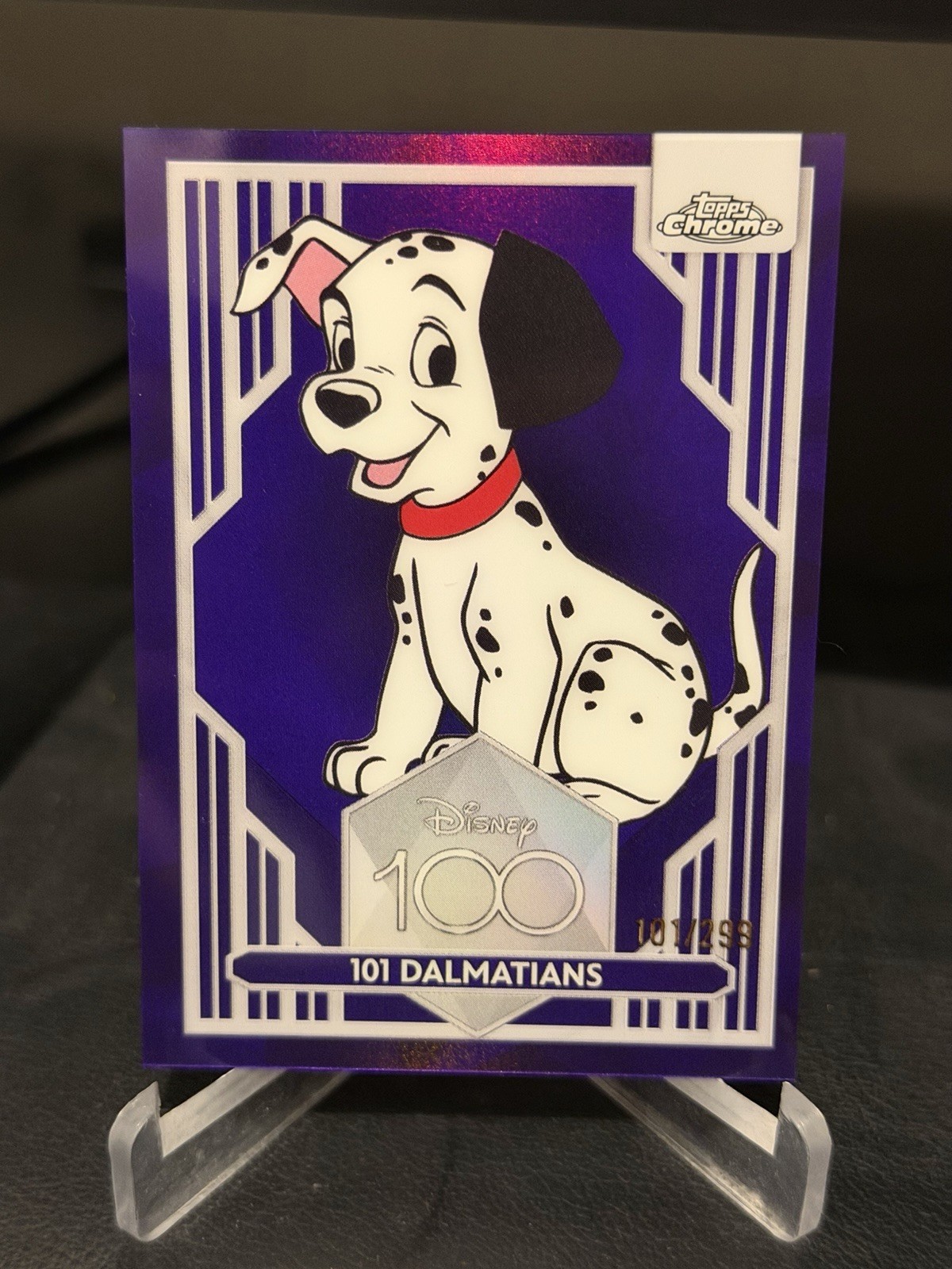 Topps Chrome Disney 100 101 Dalmatian’s 101/299  EBay 1/1