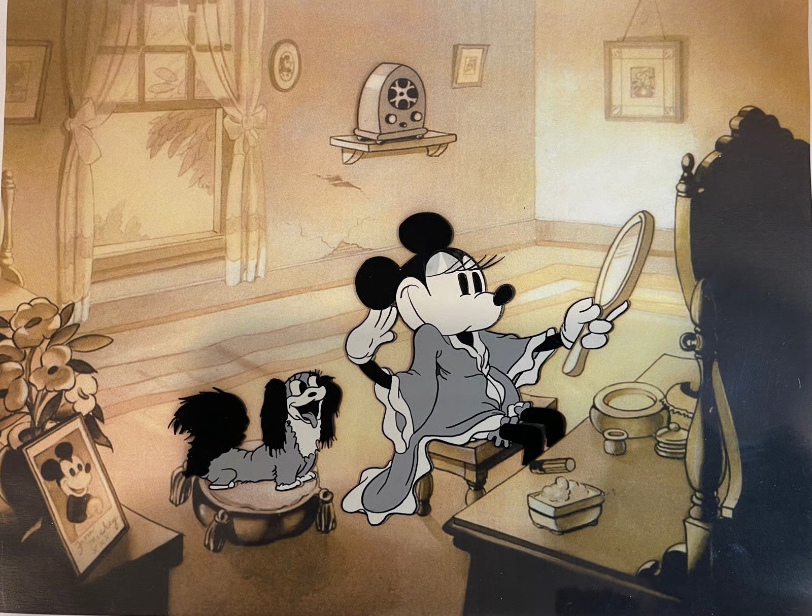 Minnie Mouse 1933 “Puppy Love” Animation Cel