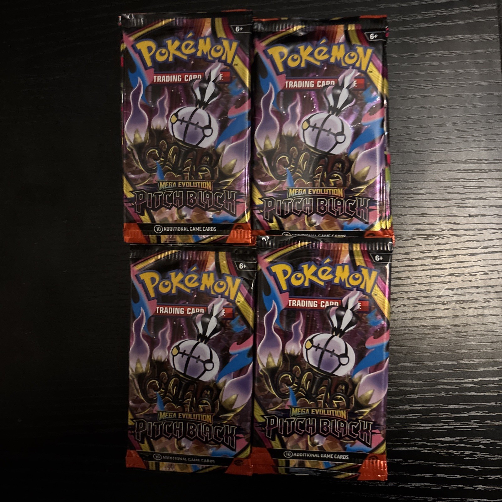 Pokemon Pitch Black Loose Booster Pack English Lot of 19