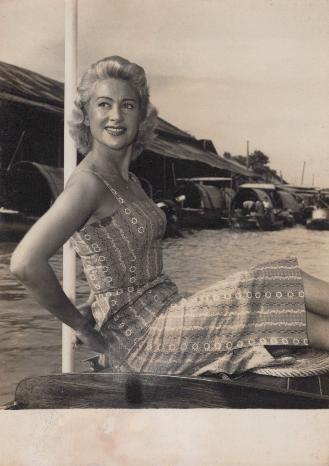 Martine Carol (1960s) ❤ Original Vintage - Beauty Bombshell Photo K 388