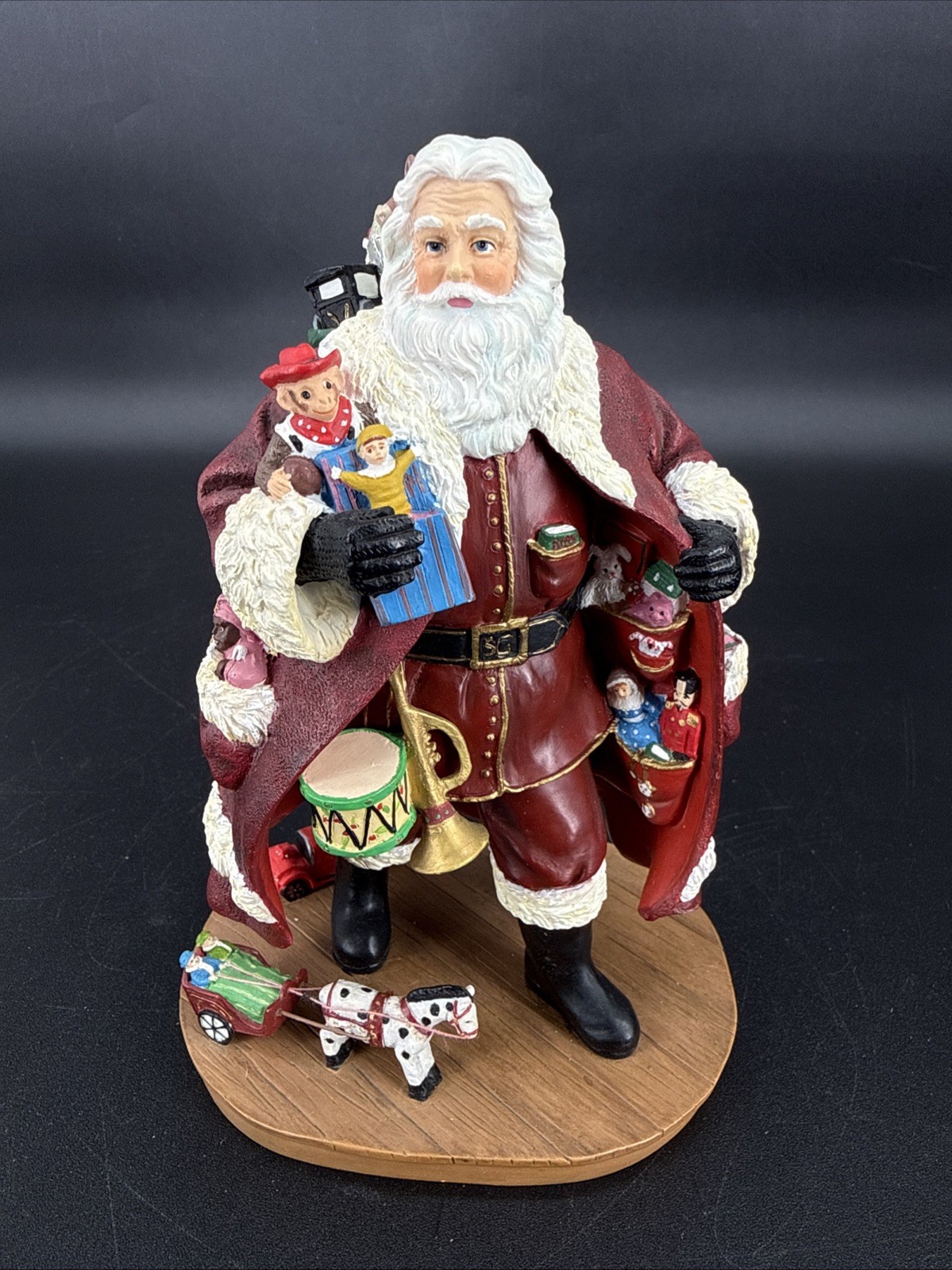 2008 Pipka Santas Reflections of Christmas Toy Santa 1079/9700 With BOX