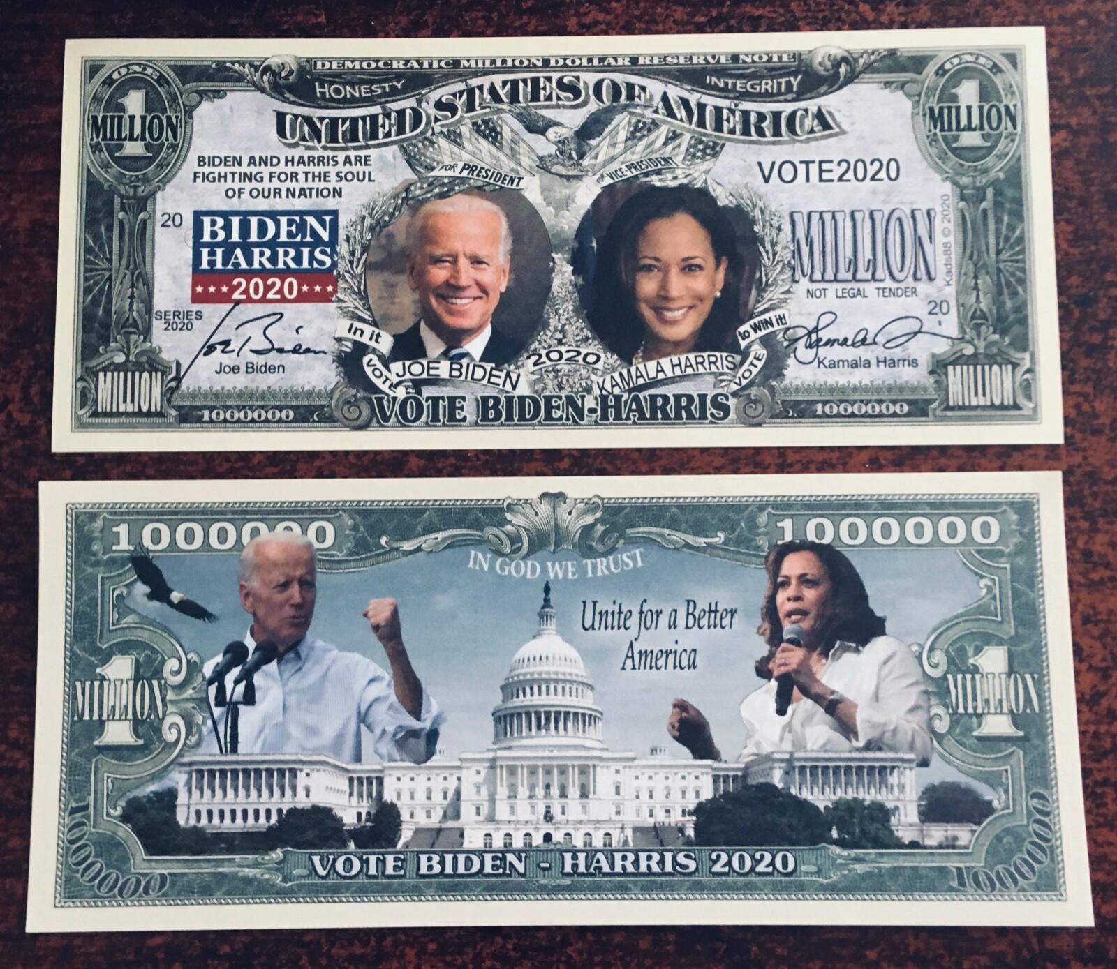 2020 Biden/Harris Novelty notes with within the USA 2020 Biden/Harris Novelty notes with within the USA