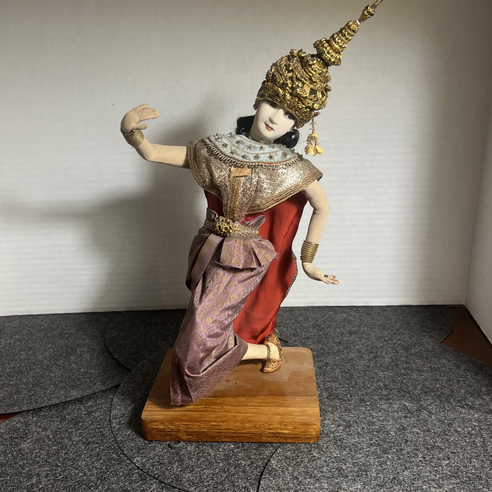 Vintage Thai Dancer Doll