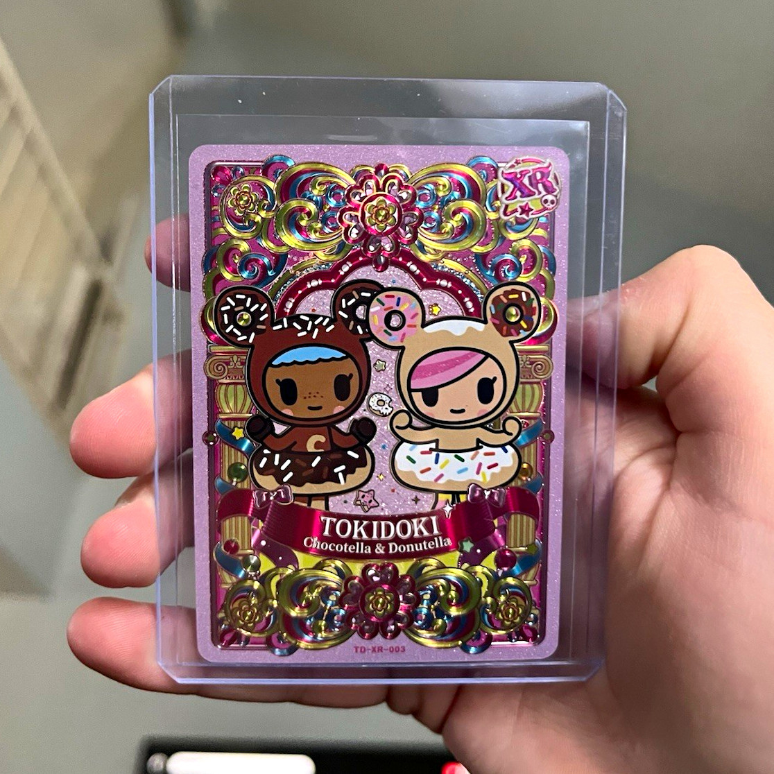 Tokidoki Chocolatella & Donutella XR TD-XR-003 2023 Hologram Low Printed Card