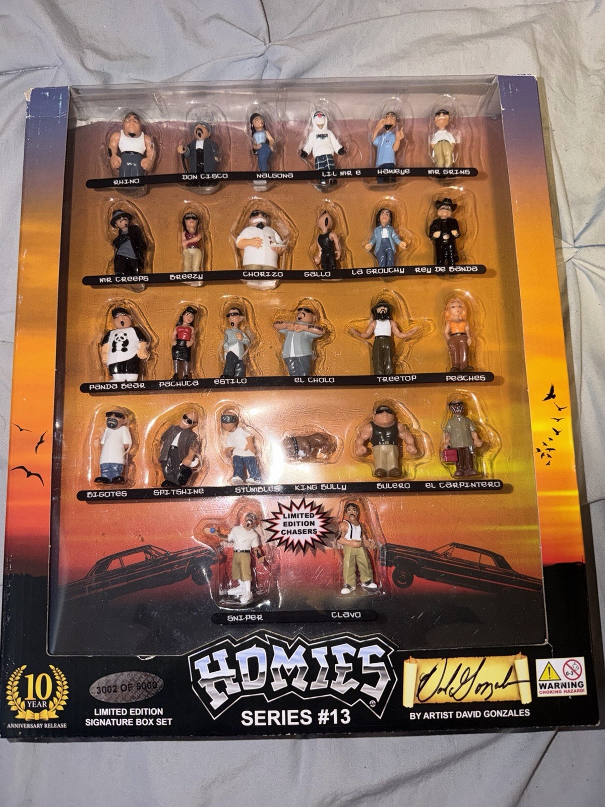 DGA Collectibles Homies Series #13 Signature Box Set Limited Edition Chase