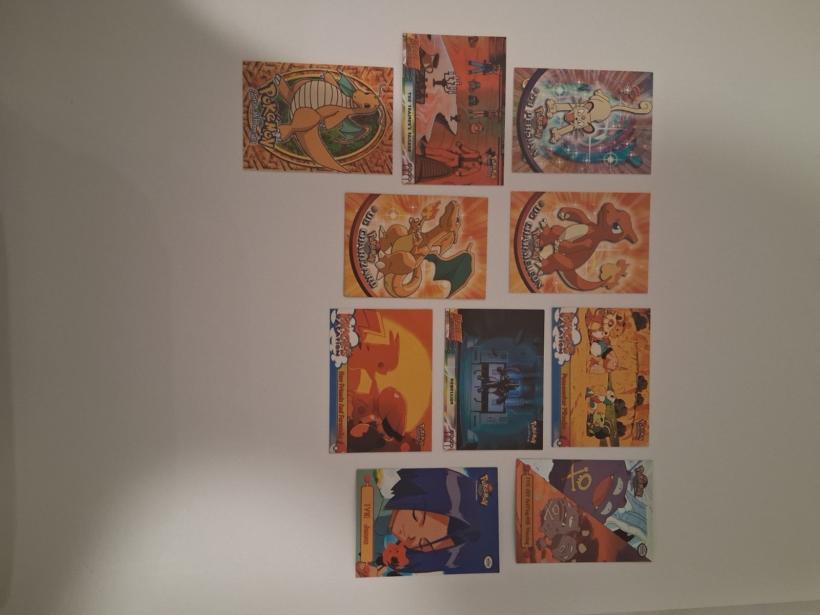 Vintage 1999 Topps Pokemon Card Lot 10pc - Charizard #06 Charmeleon #05 Blue... Vintage 1999 Topps Pokemon Card Lot 10pc - Charizard #06 Charmeleon #05 Blue...