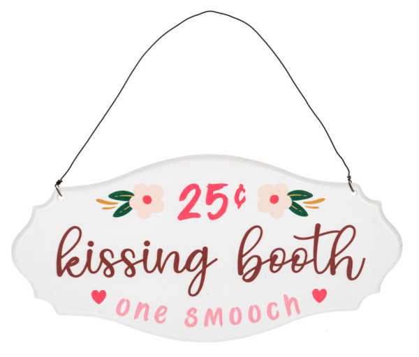 Ganz Metal Valentine Hanging sign \