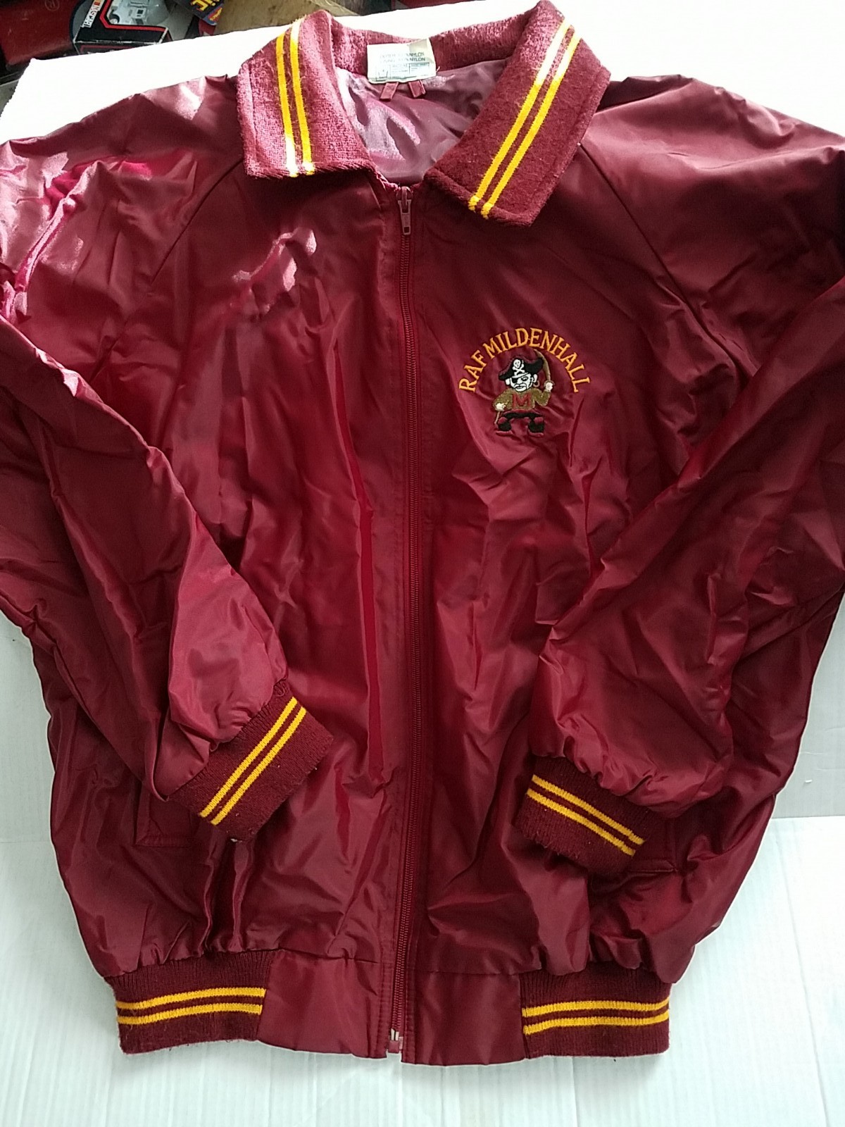 VINTAGE RARE RAF MILDENHALL ROYAL AIRFORCE ENGLAND JACKET