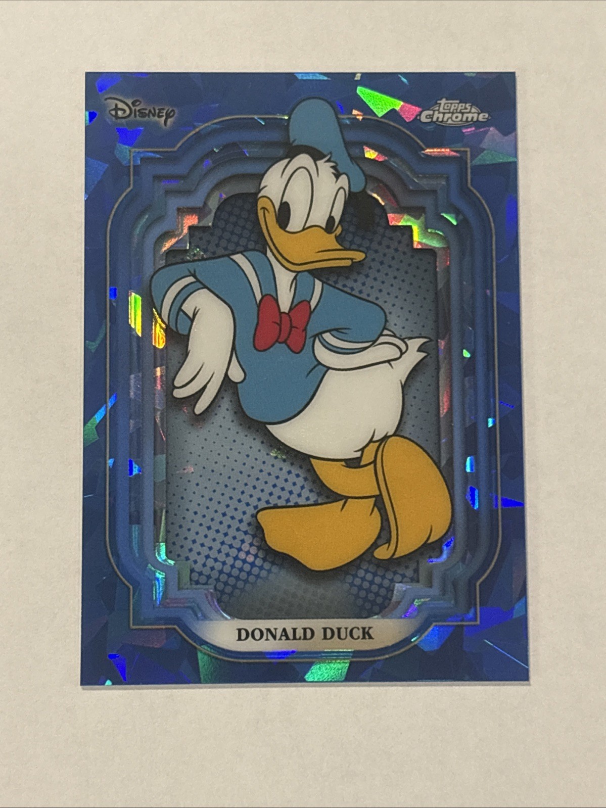 Topps 2024 Chrome Disney Sapphire Edition Donald Duck #3