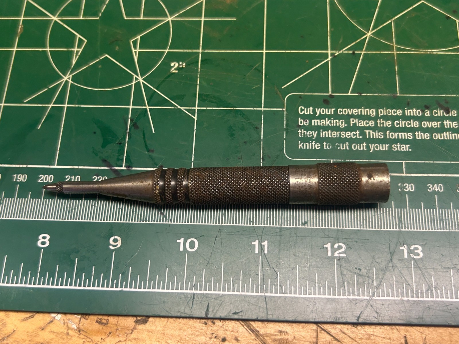 MACHINIST HmGdbX TOOLS  LATHE MILL Lufkin No 1671 A Automatic Center Punch