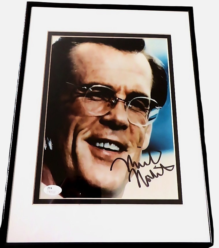 Nick Nolte signed 8x10 portrait photo matted & framed JSA COA 48 Hours Cape Fear