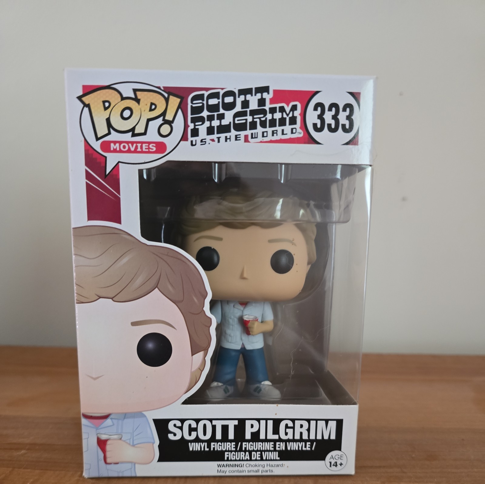 Funko Pop Scott Pilgrim vs The World Scott Pilgrim #333 - Box Wear - Protector
