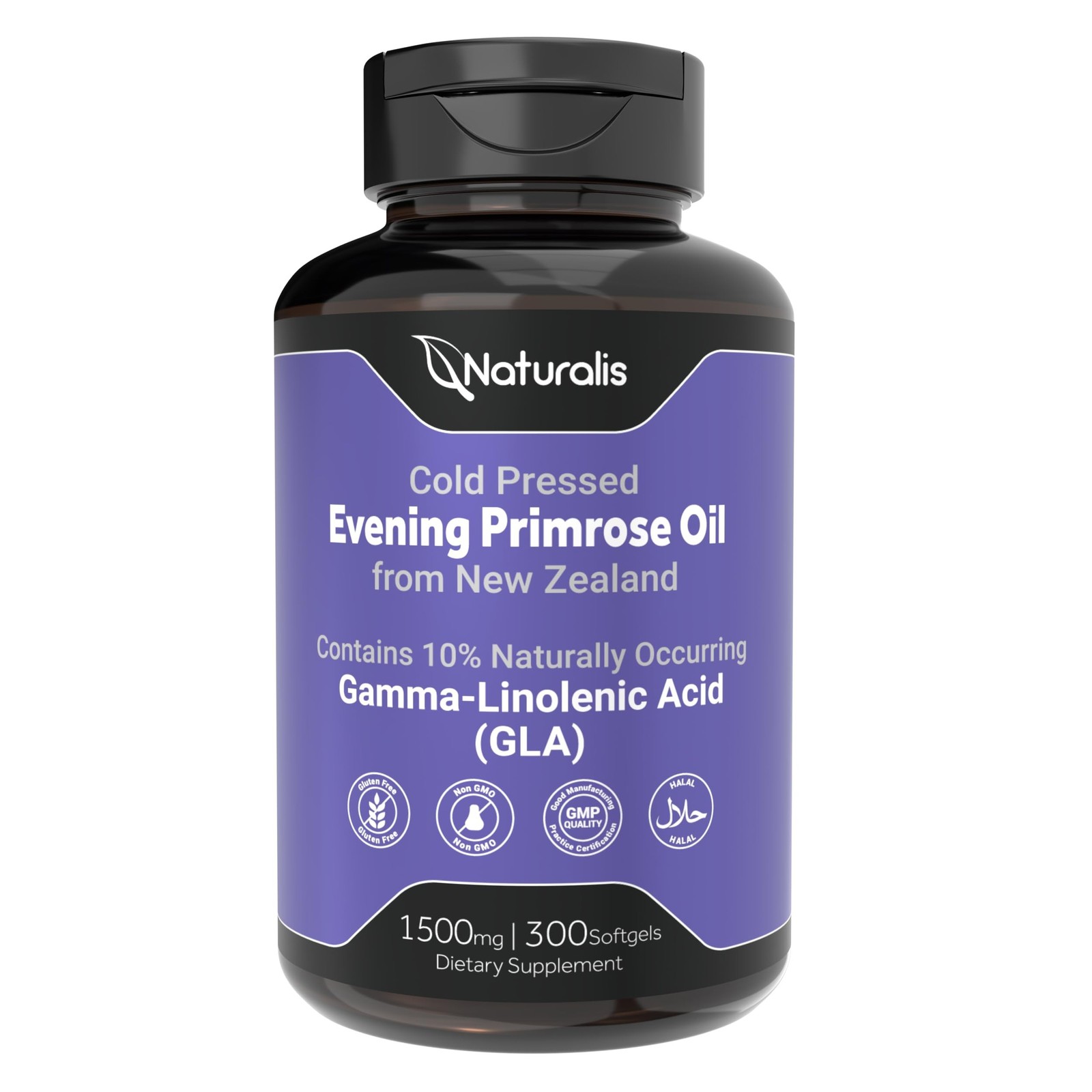 Naturalis Evening Primrose Oil 300 Mini-Softgels | 100% from New Zealand