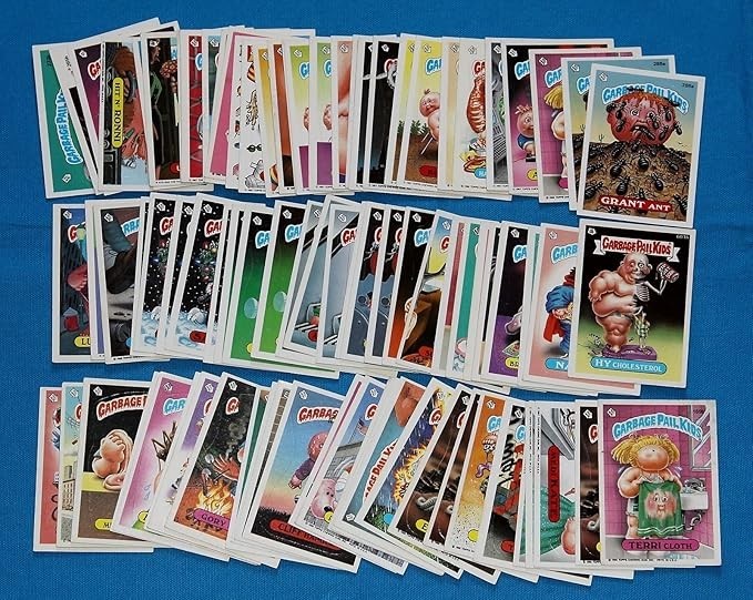 Garbage Pail Kids 50+ cards + ORIGINAL SEALED WAX PACK 1986 +   🤮