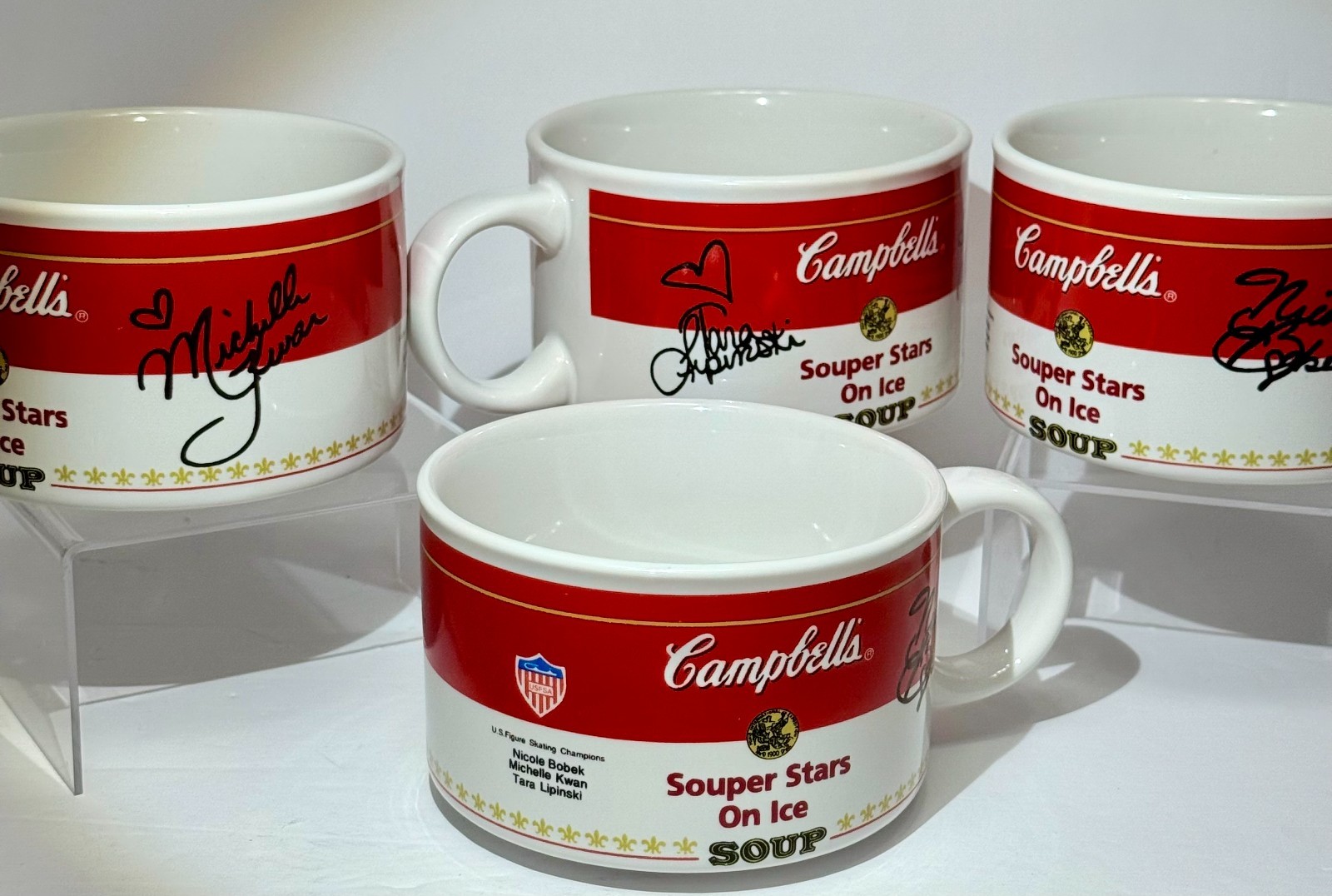 Vintage (1998) Set 0f 4 Campbell\'s Soup \