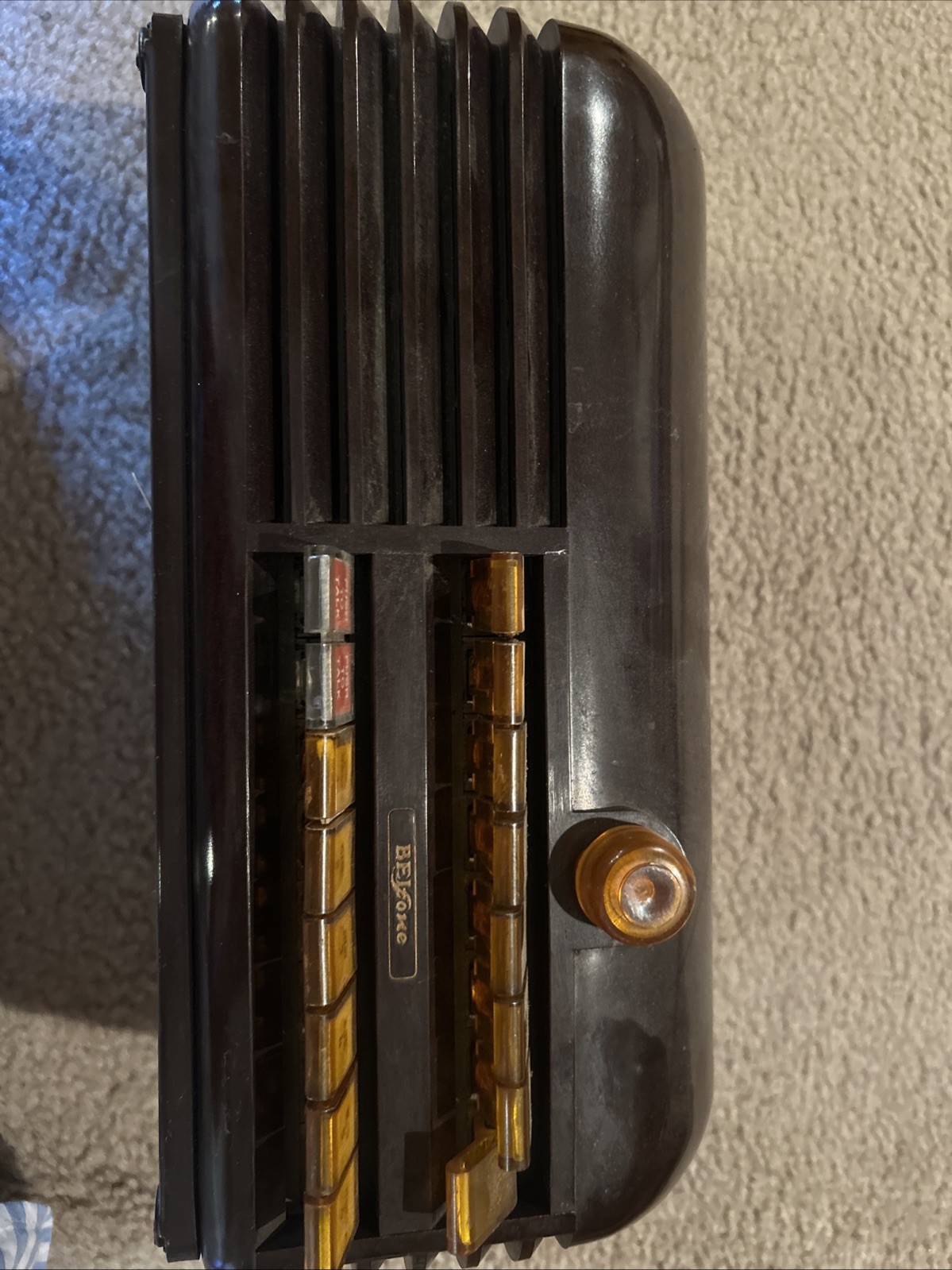 Vintage 1947 Bell Sound Belfone Intercom Mid-Century Industrial Art Deco Display