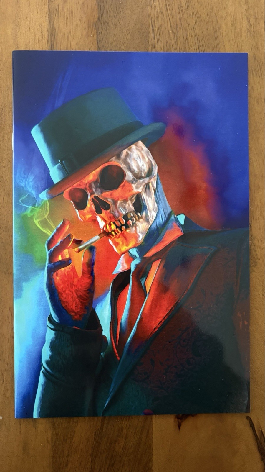 Mark Spears Monsters #1 4th Printing Smoking Skull Sad Lemon NM/NM+ LTD 500